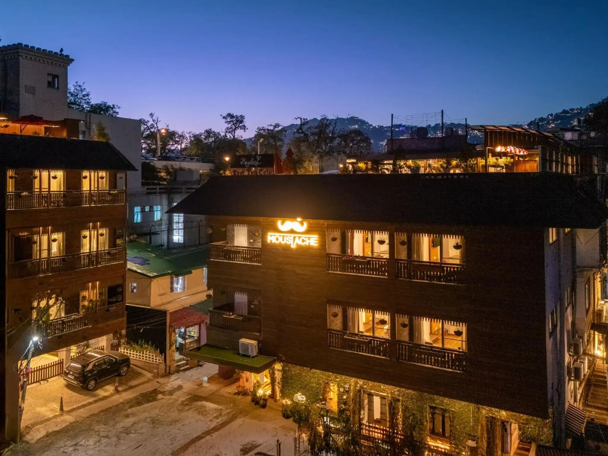 Property building in Moustache Mussoorie Property building in Moustache Mussoorie