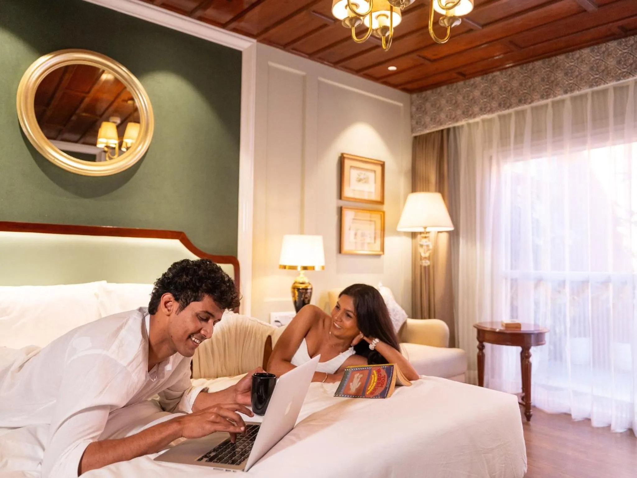 Bedroom, Bed in Moustache Mussoorie