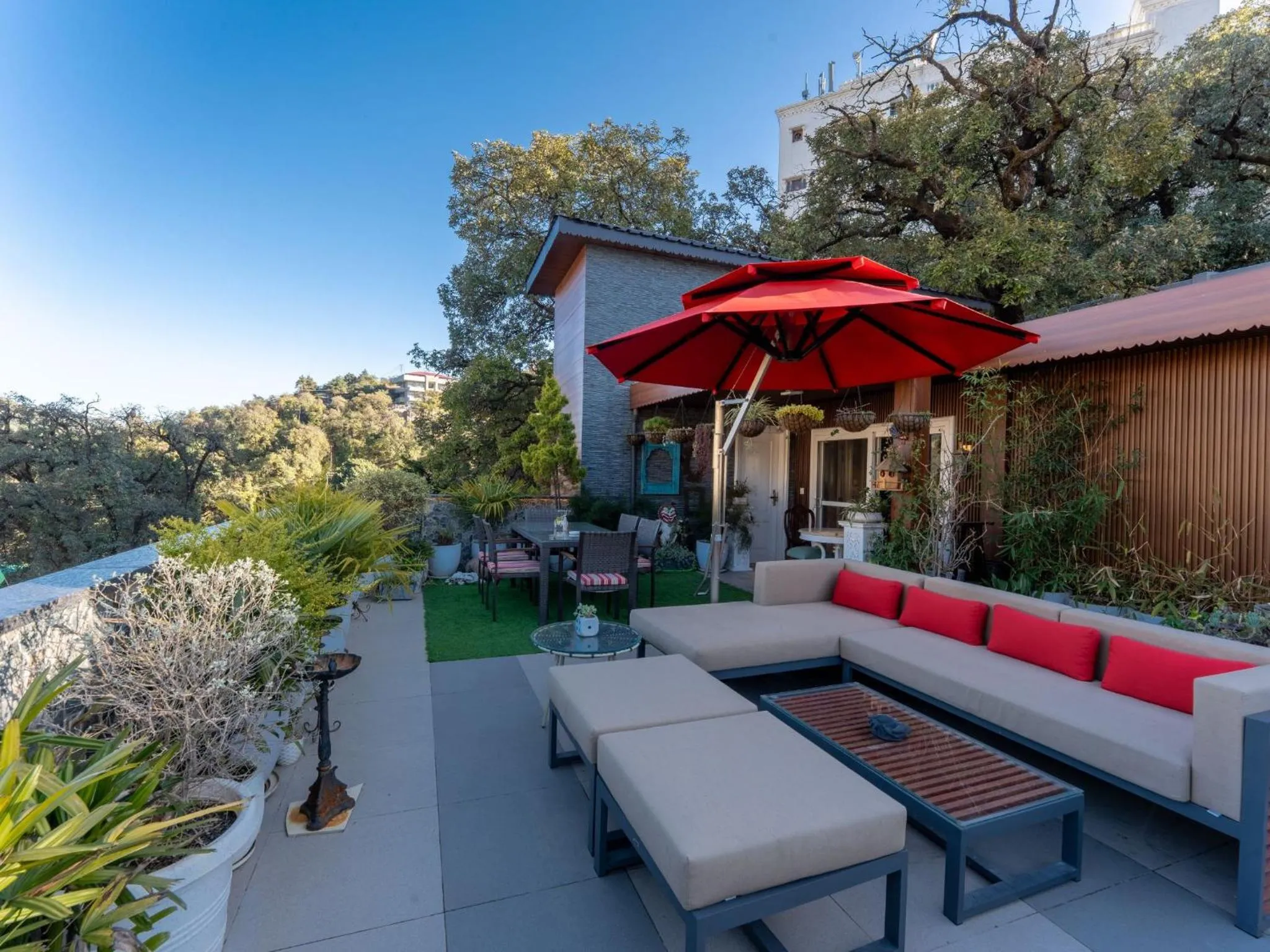 View (from property/room) in Moustache Mussoorie