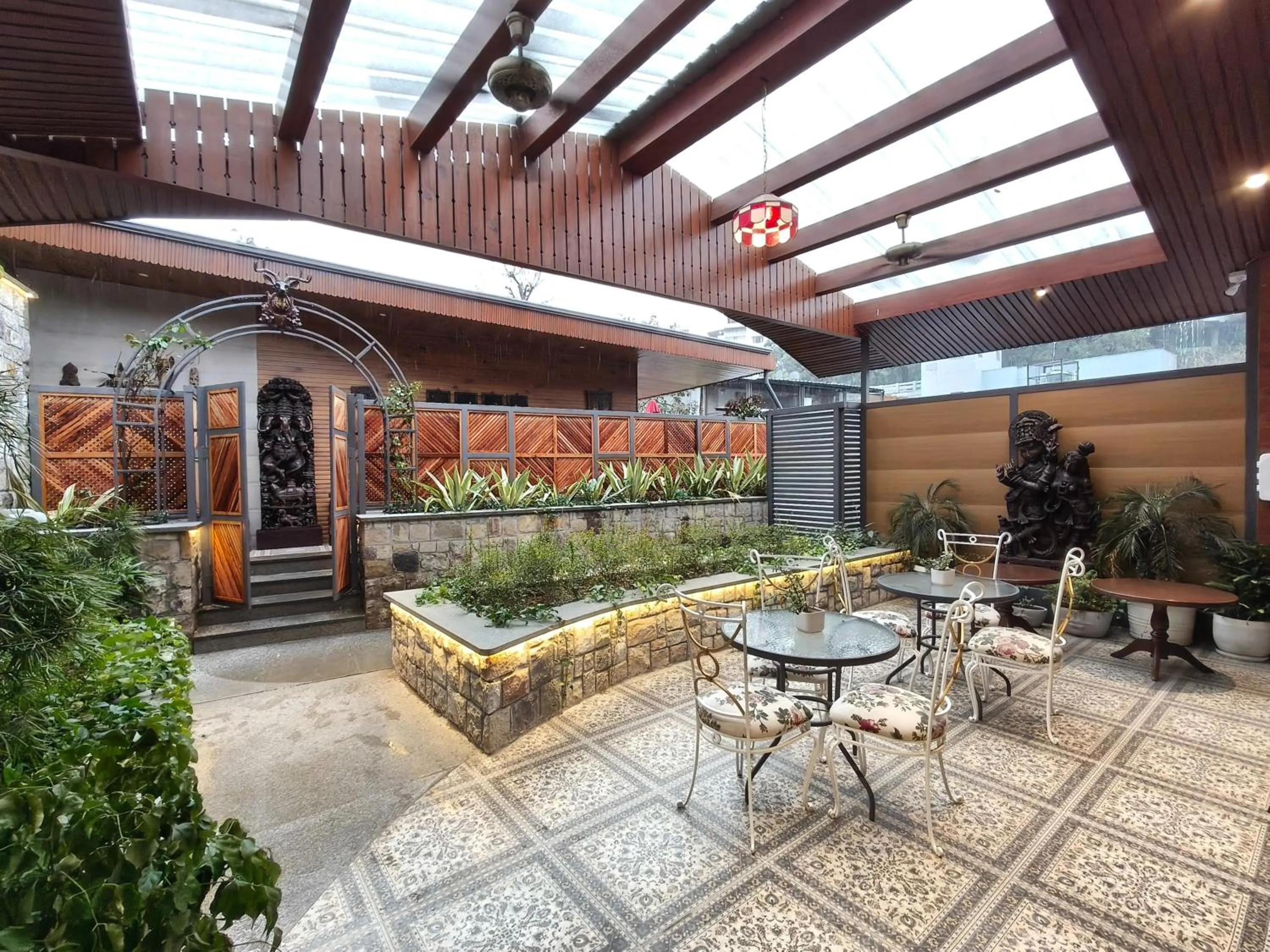 Patio in Moustache Mussoorie