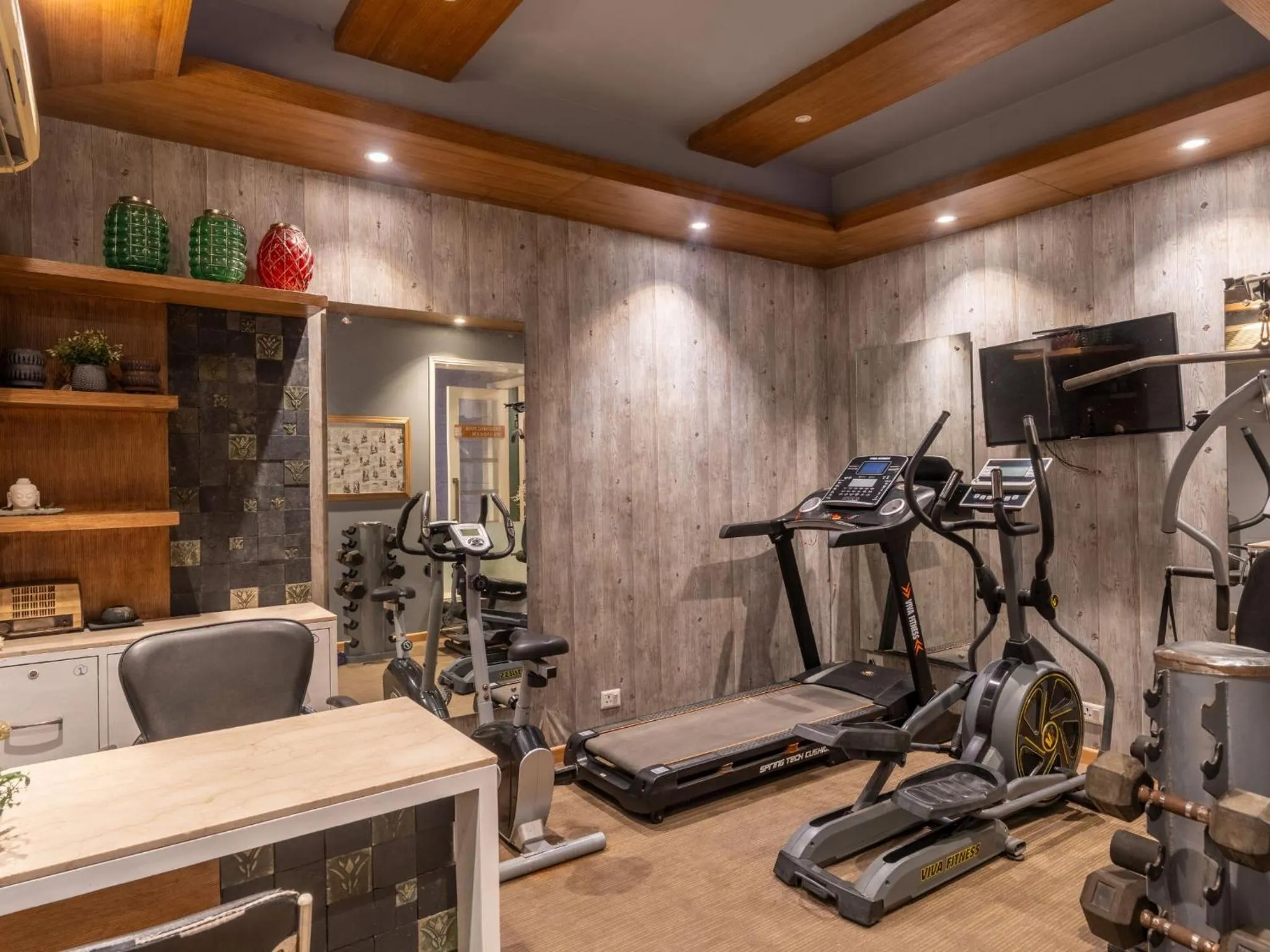 Fitness centre/facilities in Moustache Mussoorie