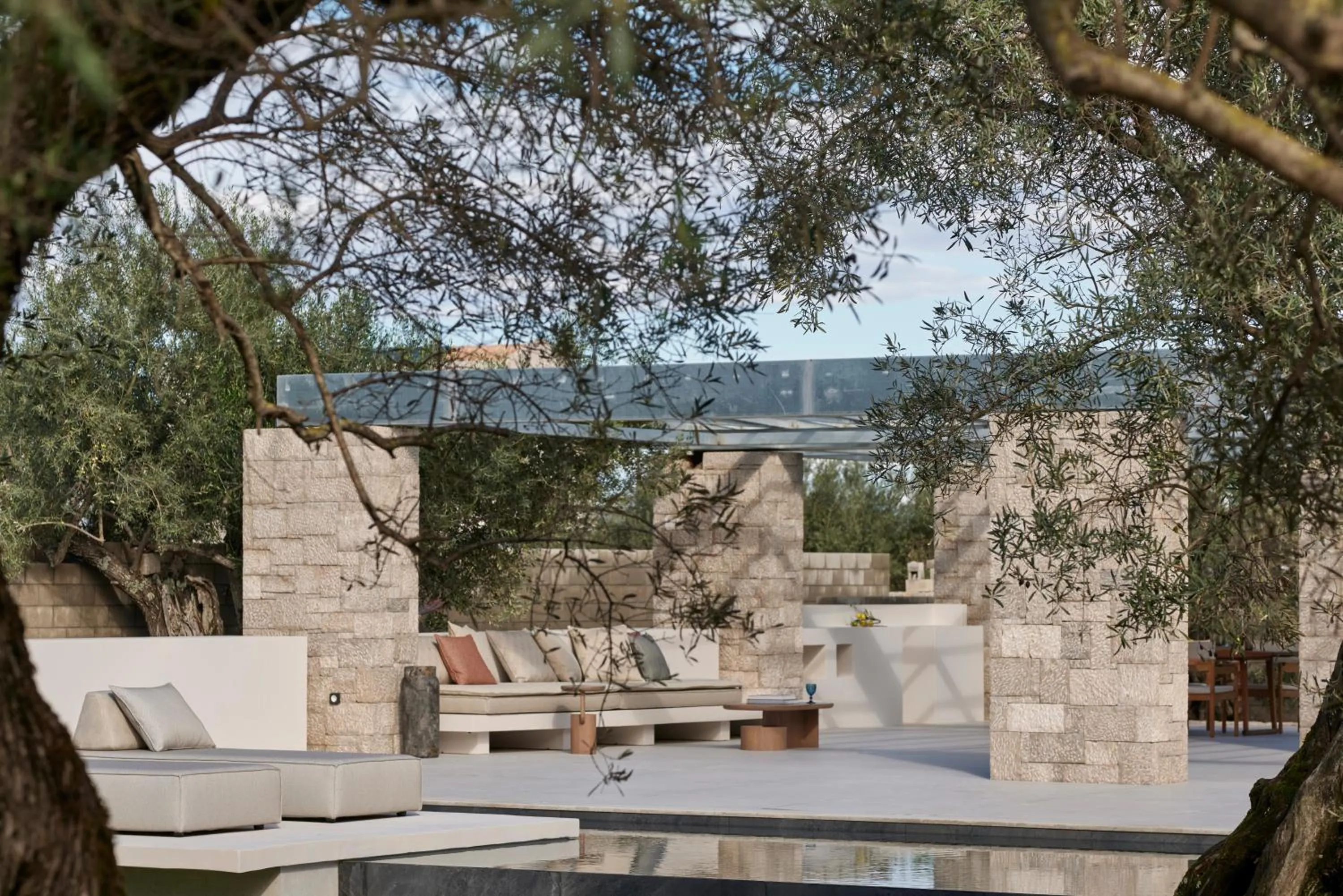Balcony/Terrace in Noero Villas Lefkada