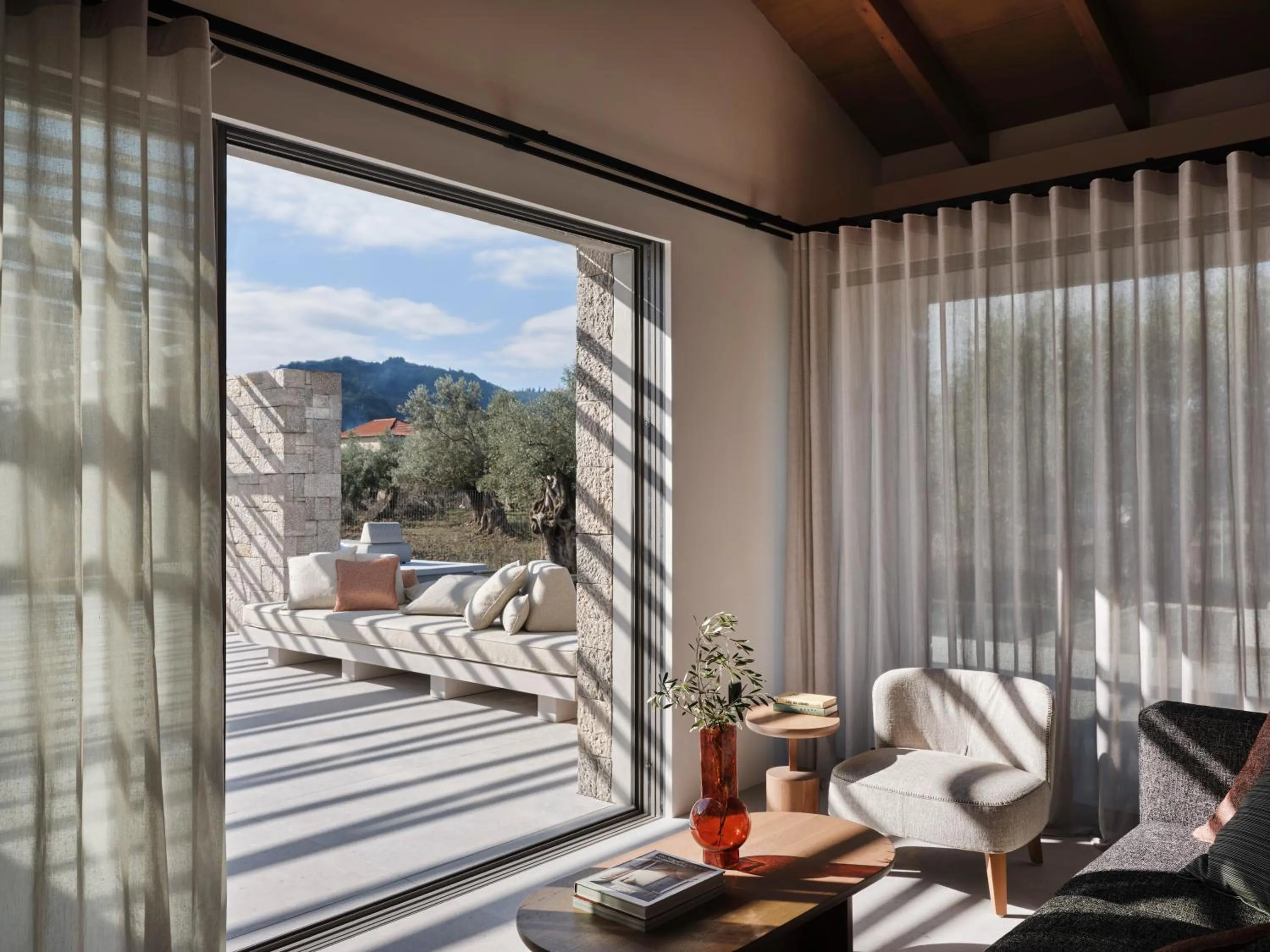 Garden in Noero Villas Lefkada