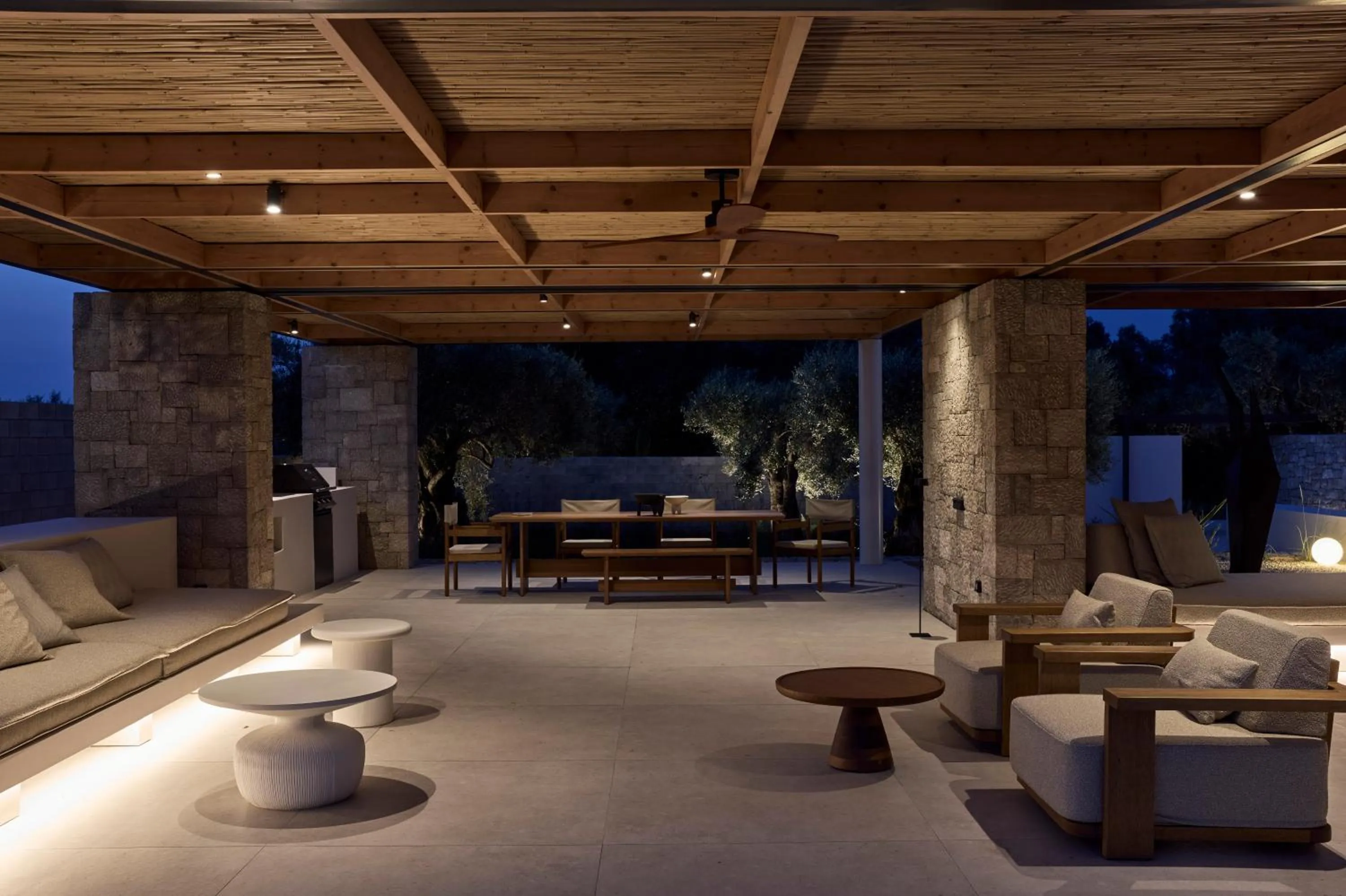 Patio in Noero Villas Lefkada