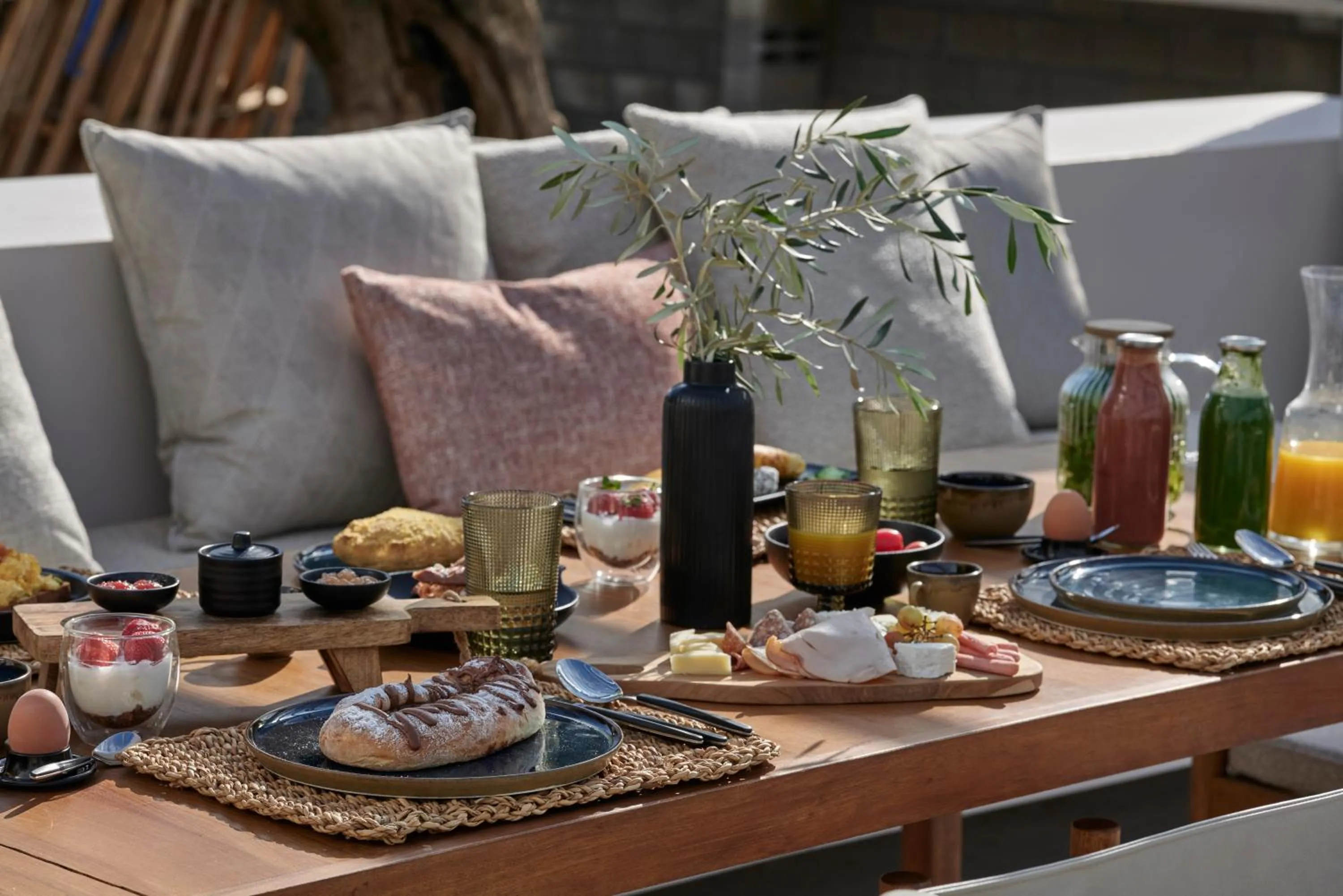 Breakfast in Noero Villas Lefkada