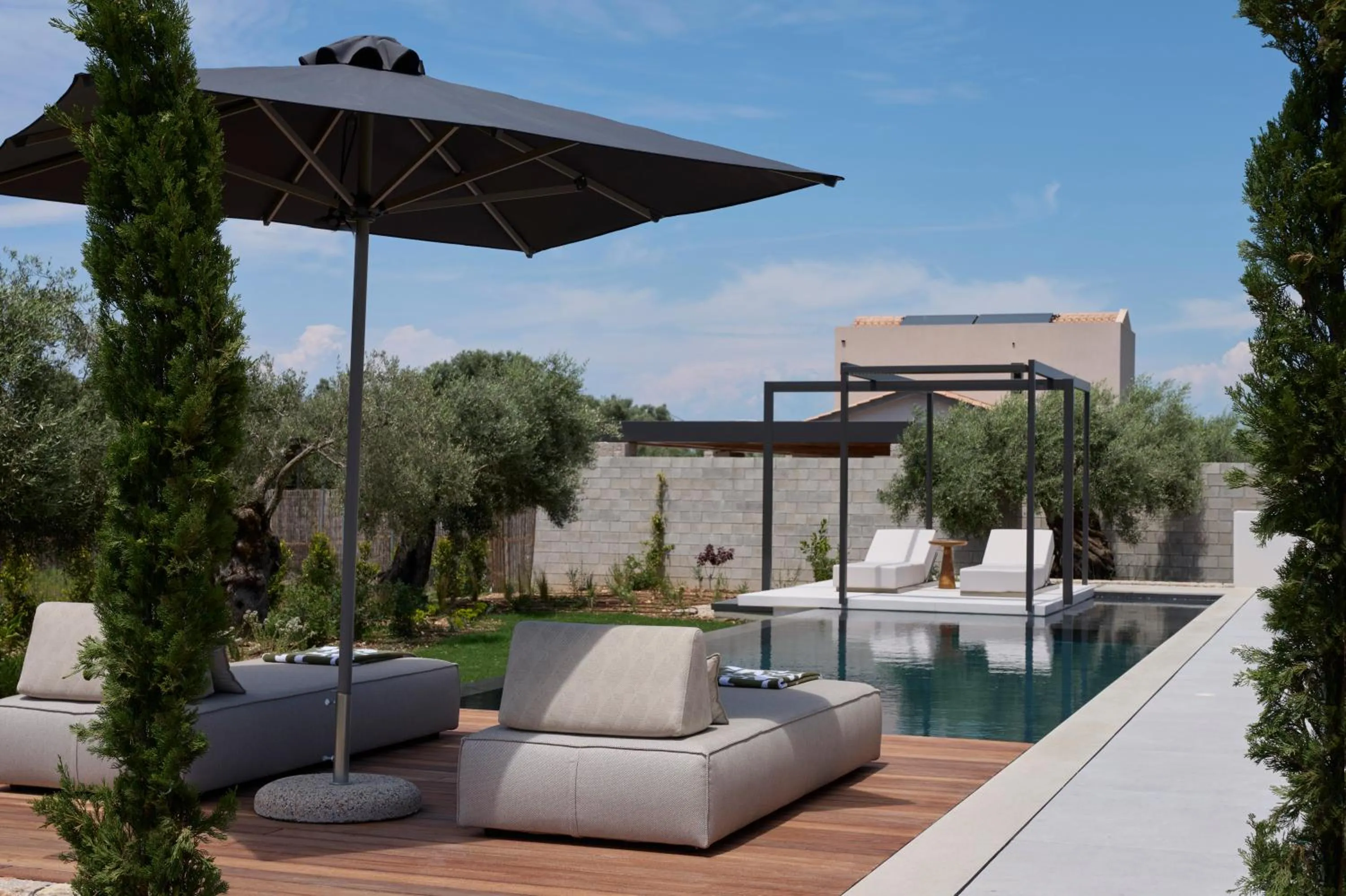 Swimming pool in Noero Villas Lefkada