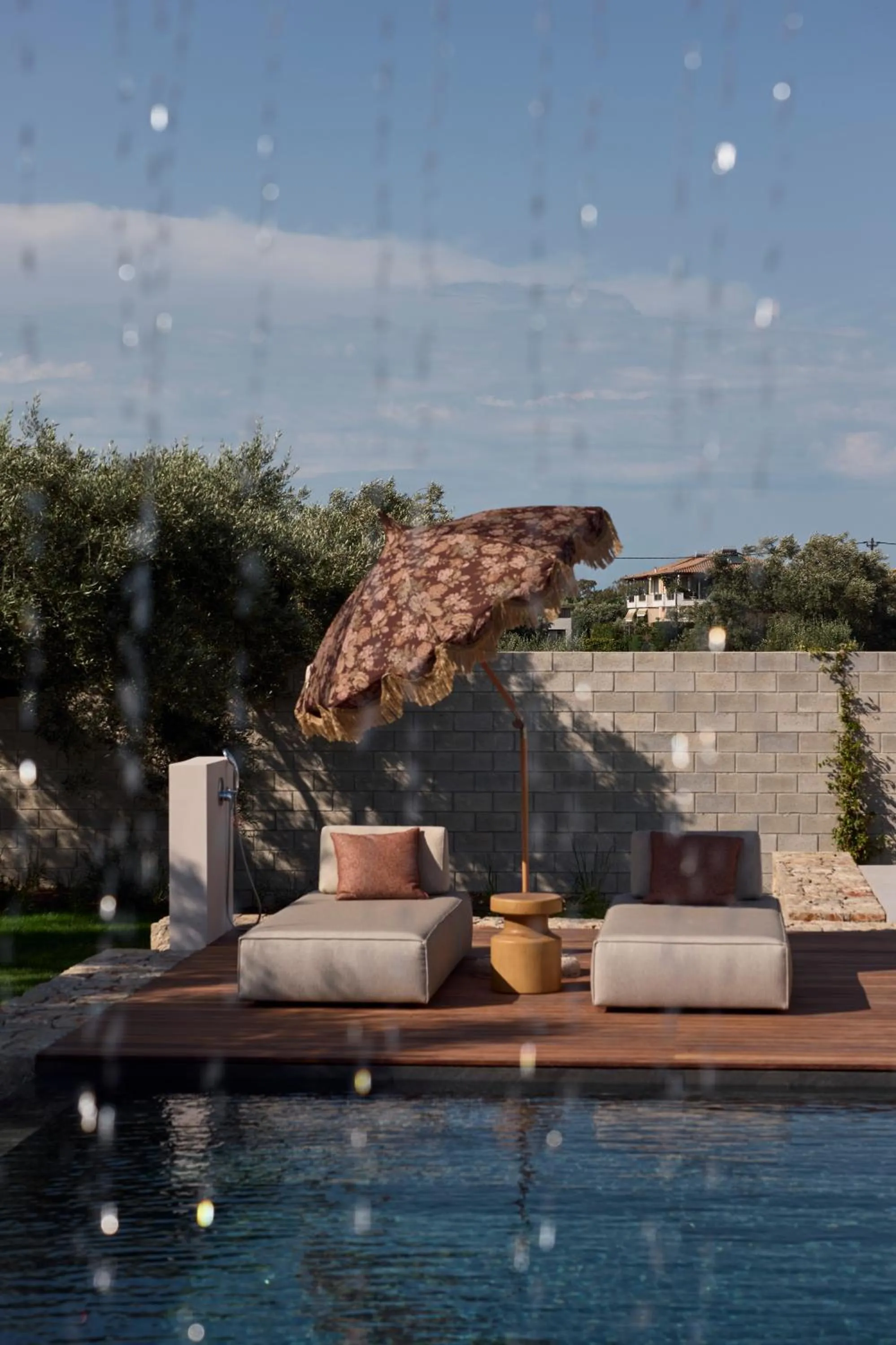 Balcony/Terrace in Noero Villas Lefkada