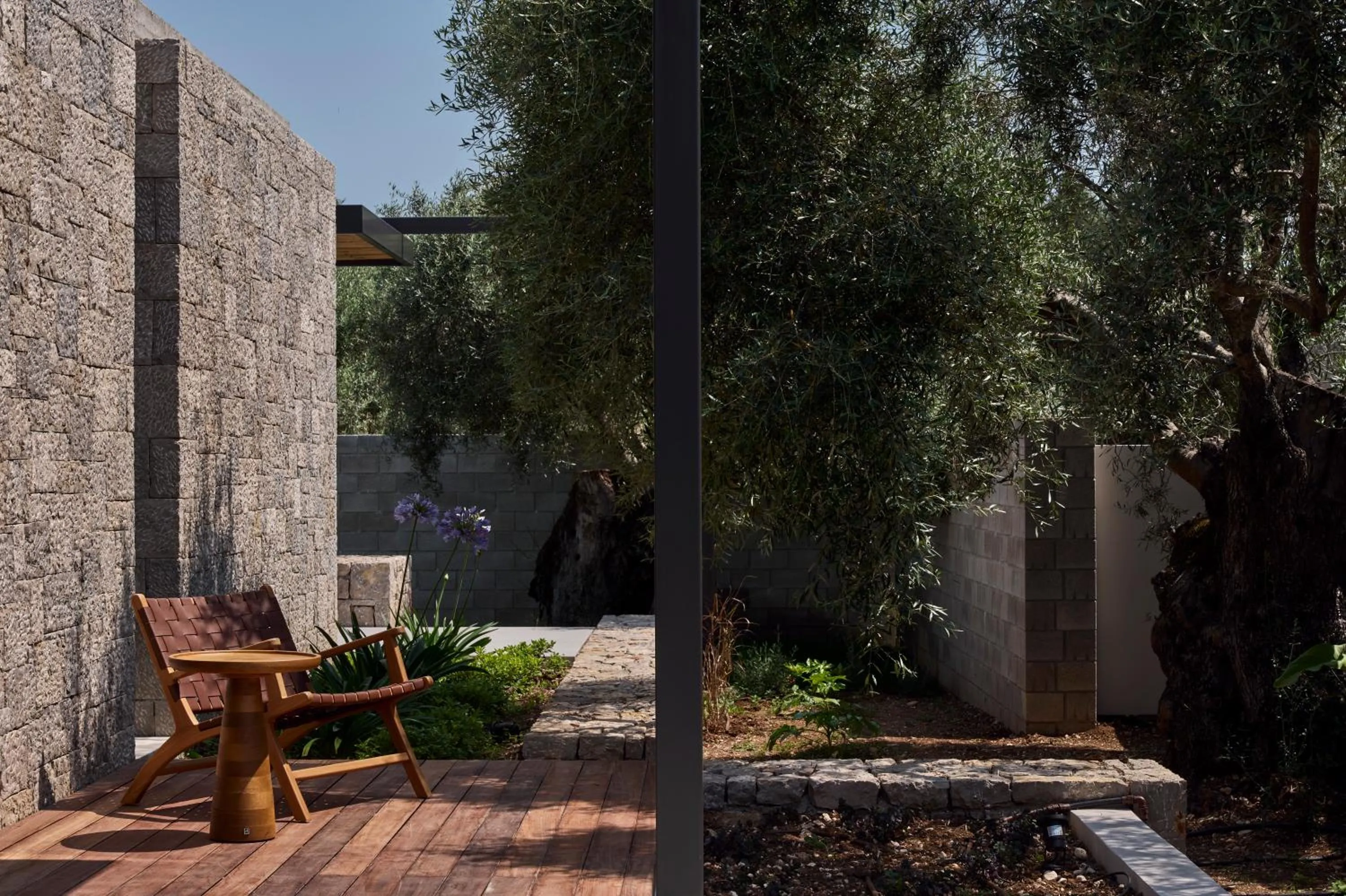 Patio in Noero Villas Lefkada