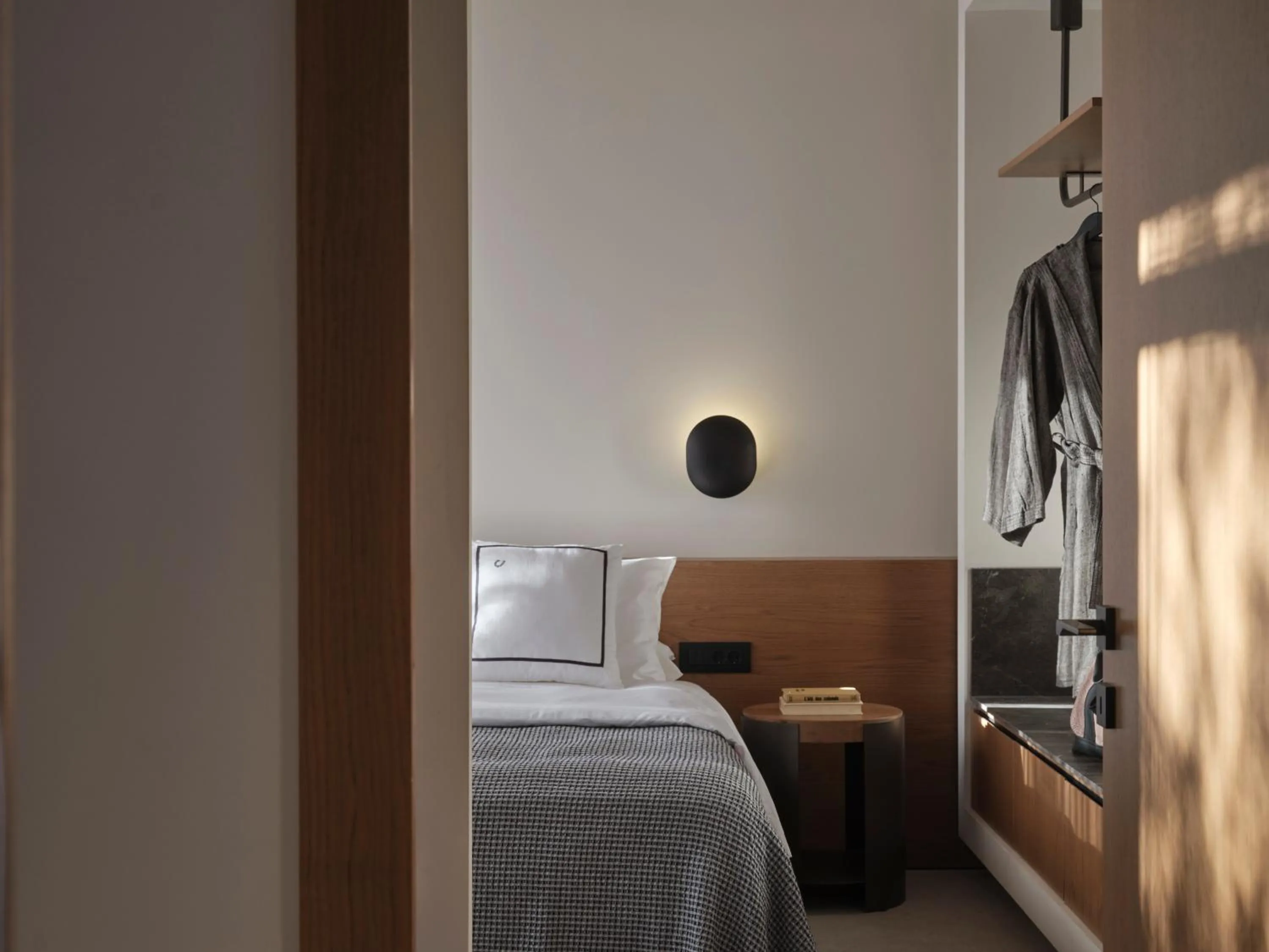 Bed in Noero Villas Lefkada