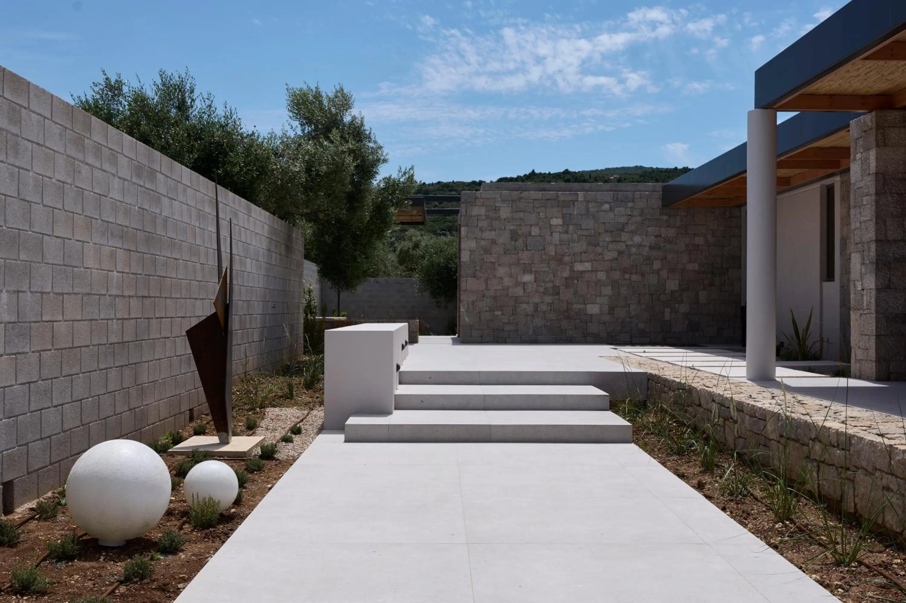 Facade/entrance in Noero Villas Lefkada