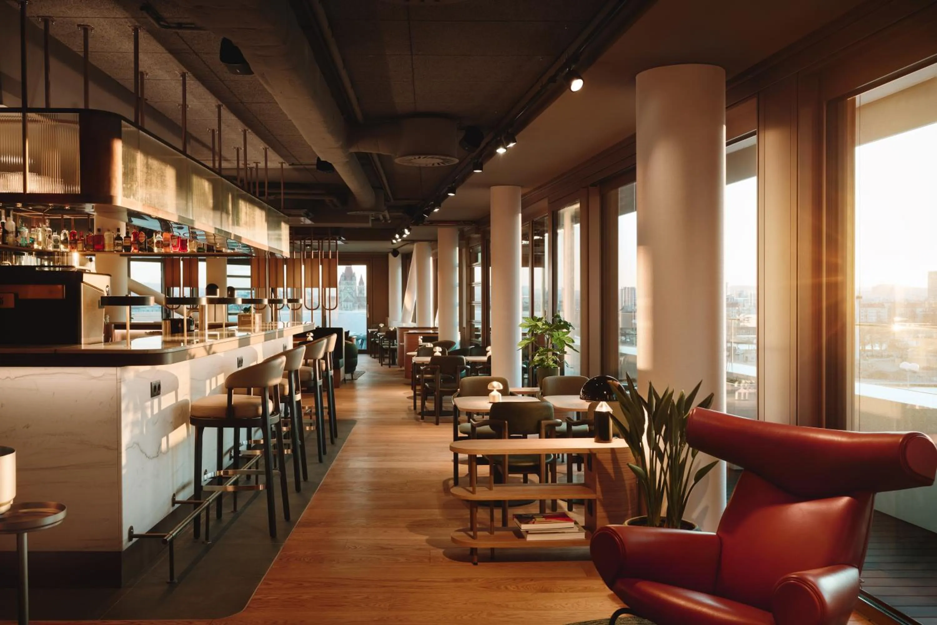 Restaurant/places to eat in A by Adina Vienna Danube