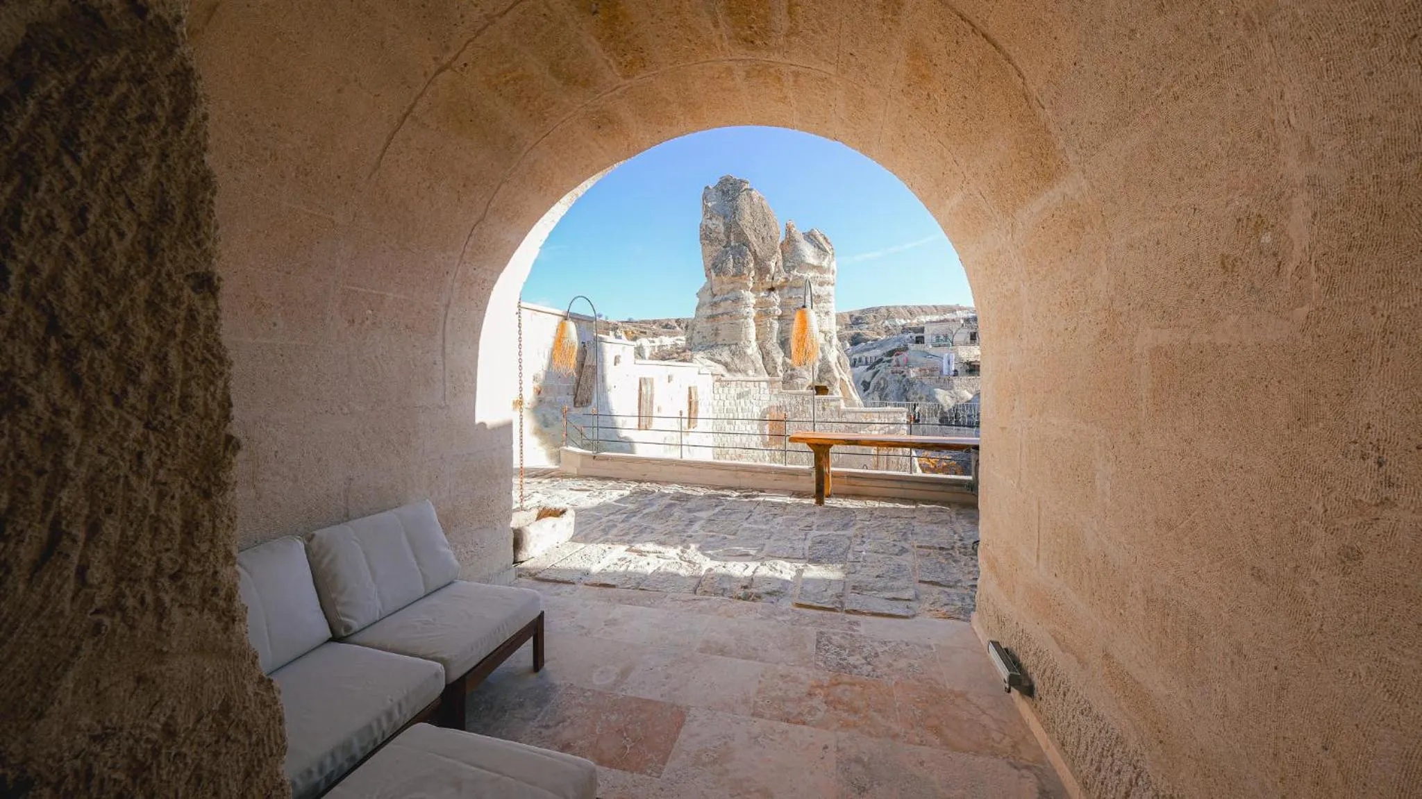 Natural landscape in Logos Cave Cappadocia - Adults Only