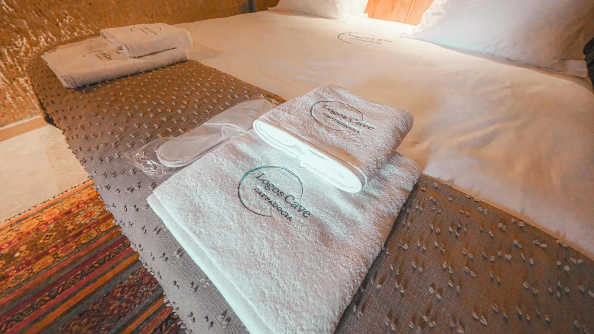 Bed in Logos Cave Cappadocia - Adults Only