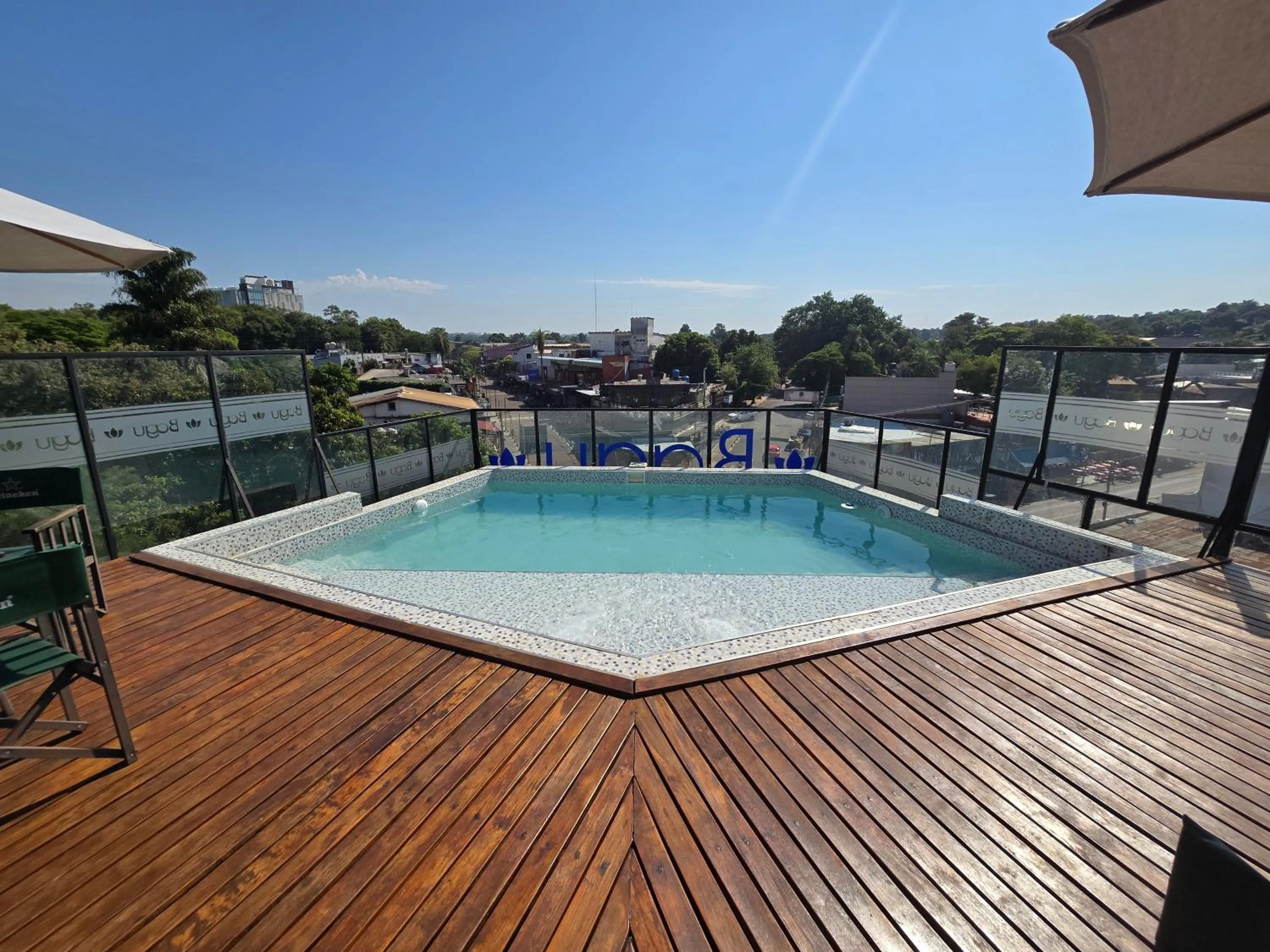Pool view in Bagu Siete Bocas