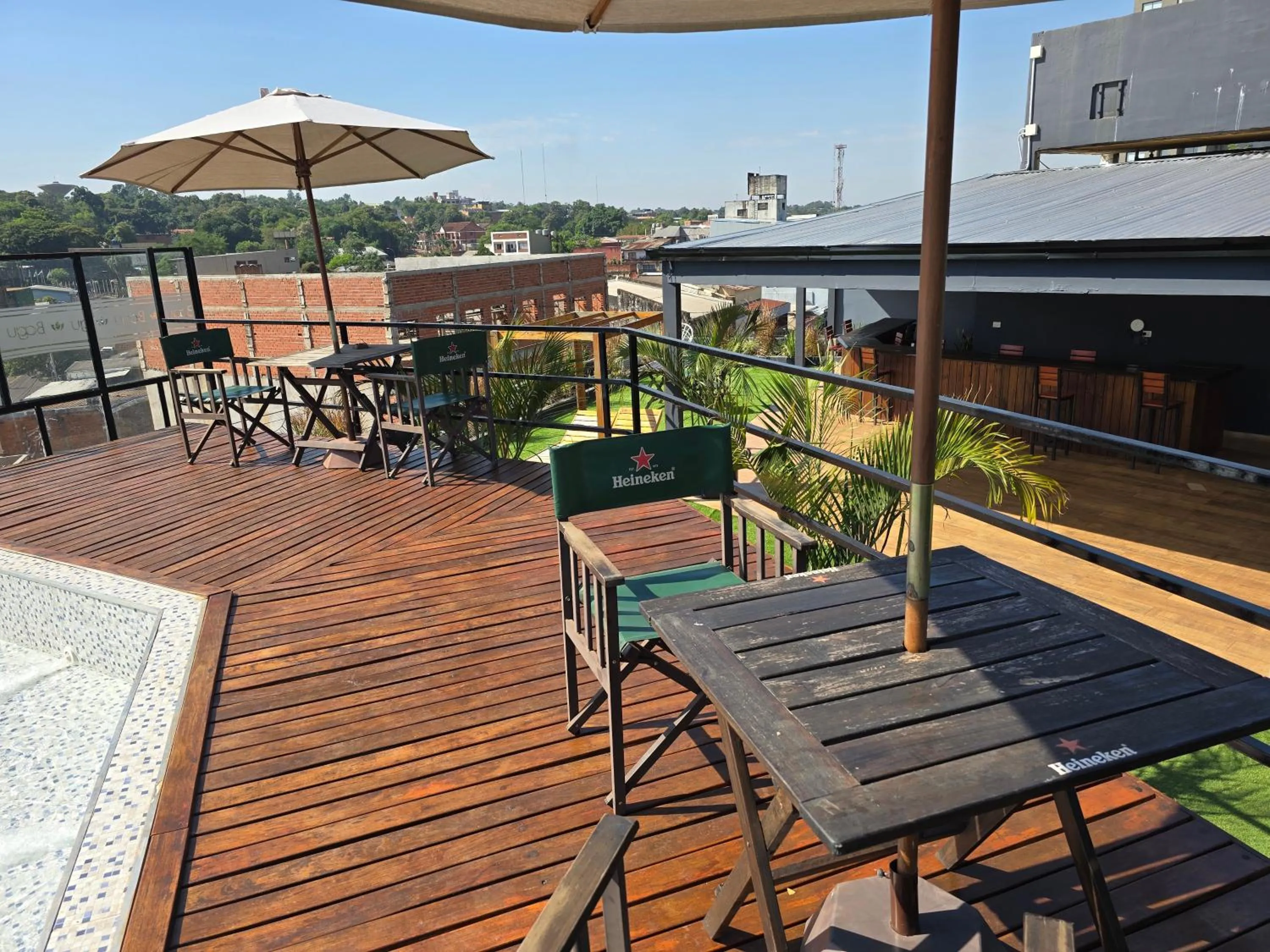 Swimming pool in Bagu Siete Bocas