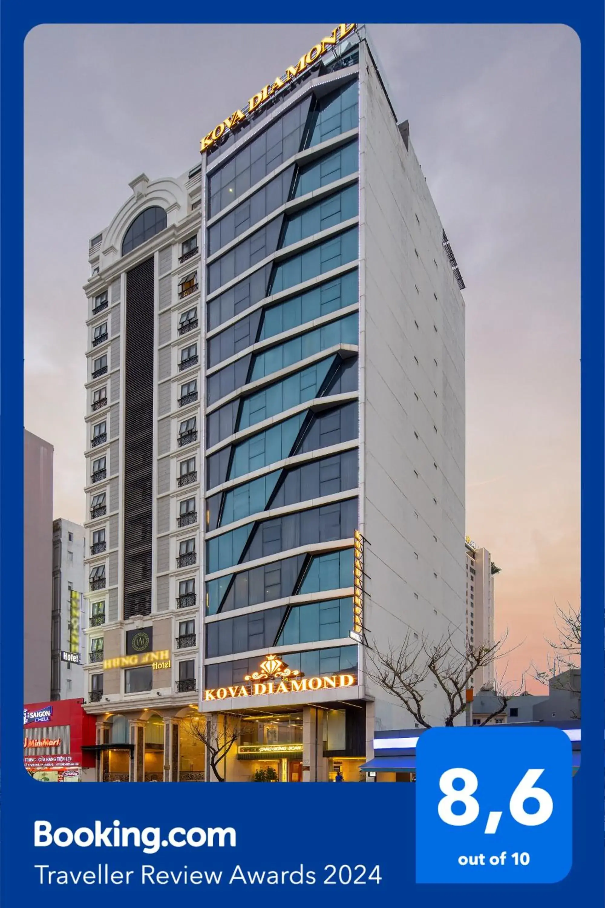 Property building in KOVA Diamond Hotel Da Nang Property building in KOVA Diamond Hotel Da Nang