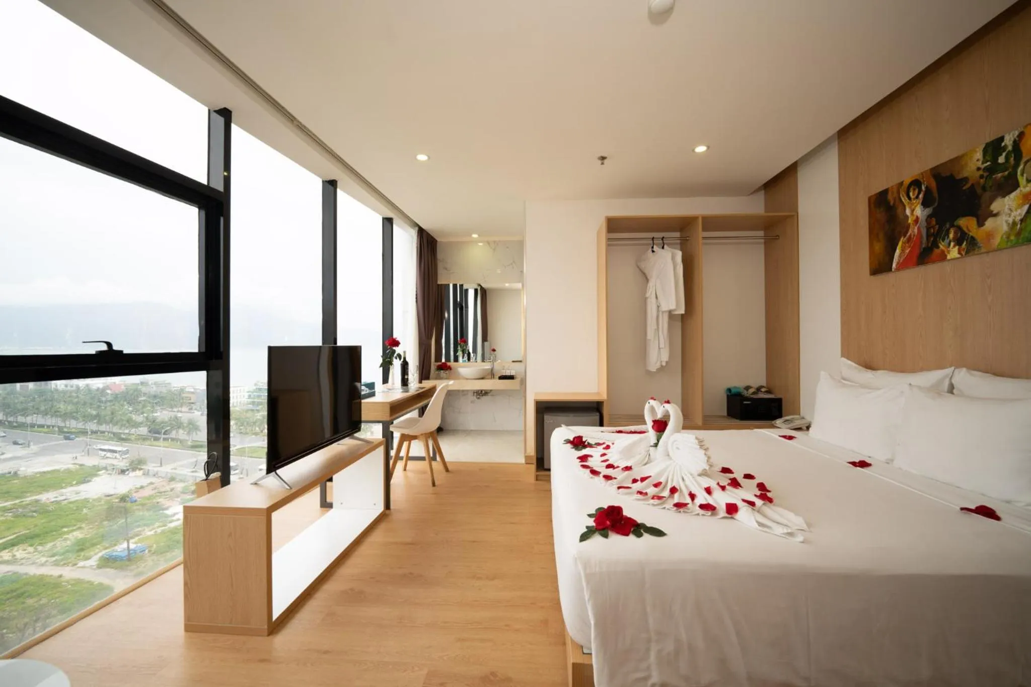 Bedroom, Bed in KOVA Diamond Hotel Da Nang