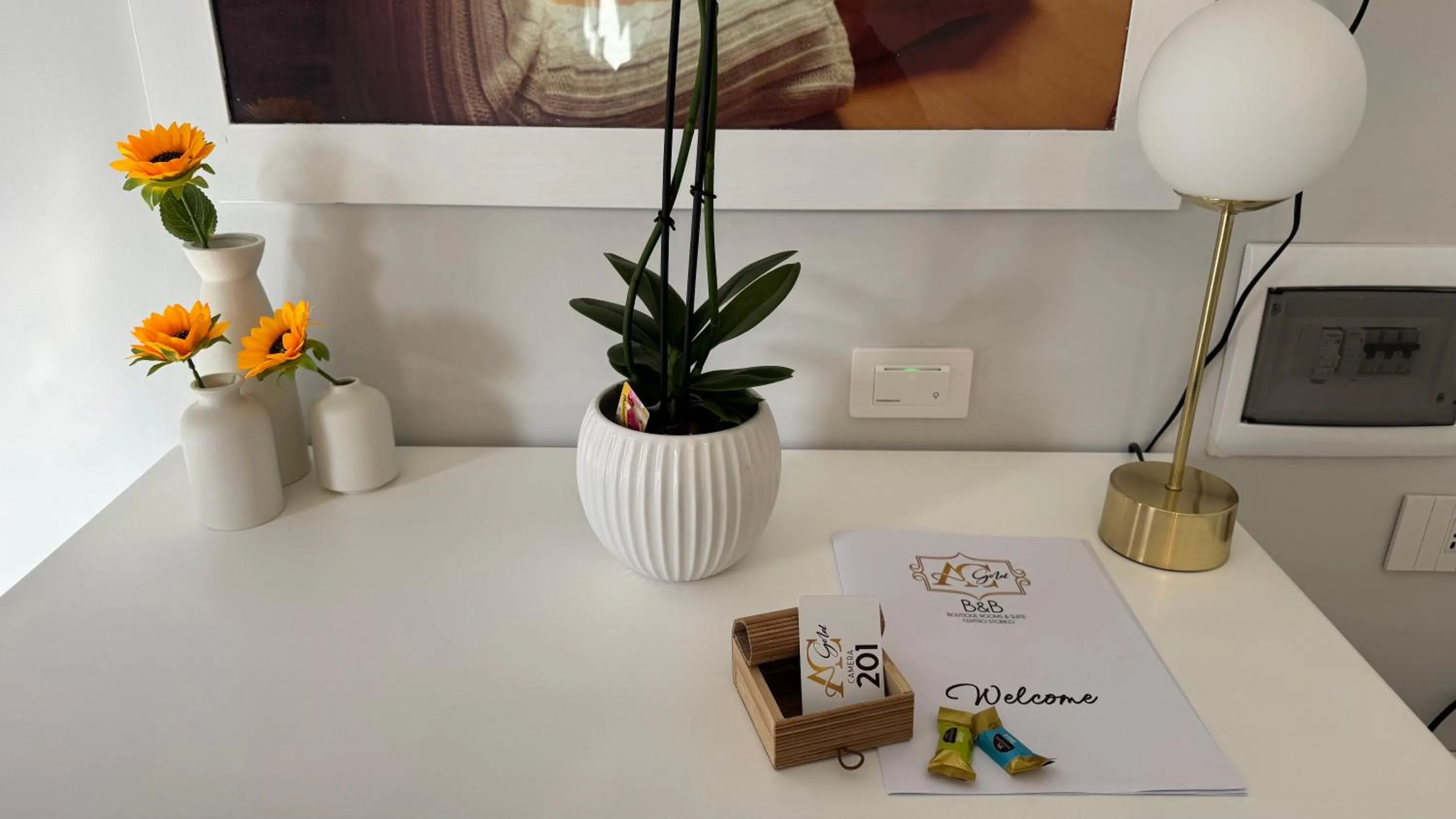 Decorative detail in AC GOLD B&B Boutique Rooms & Suite