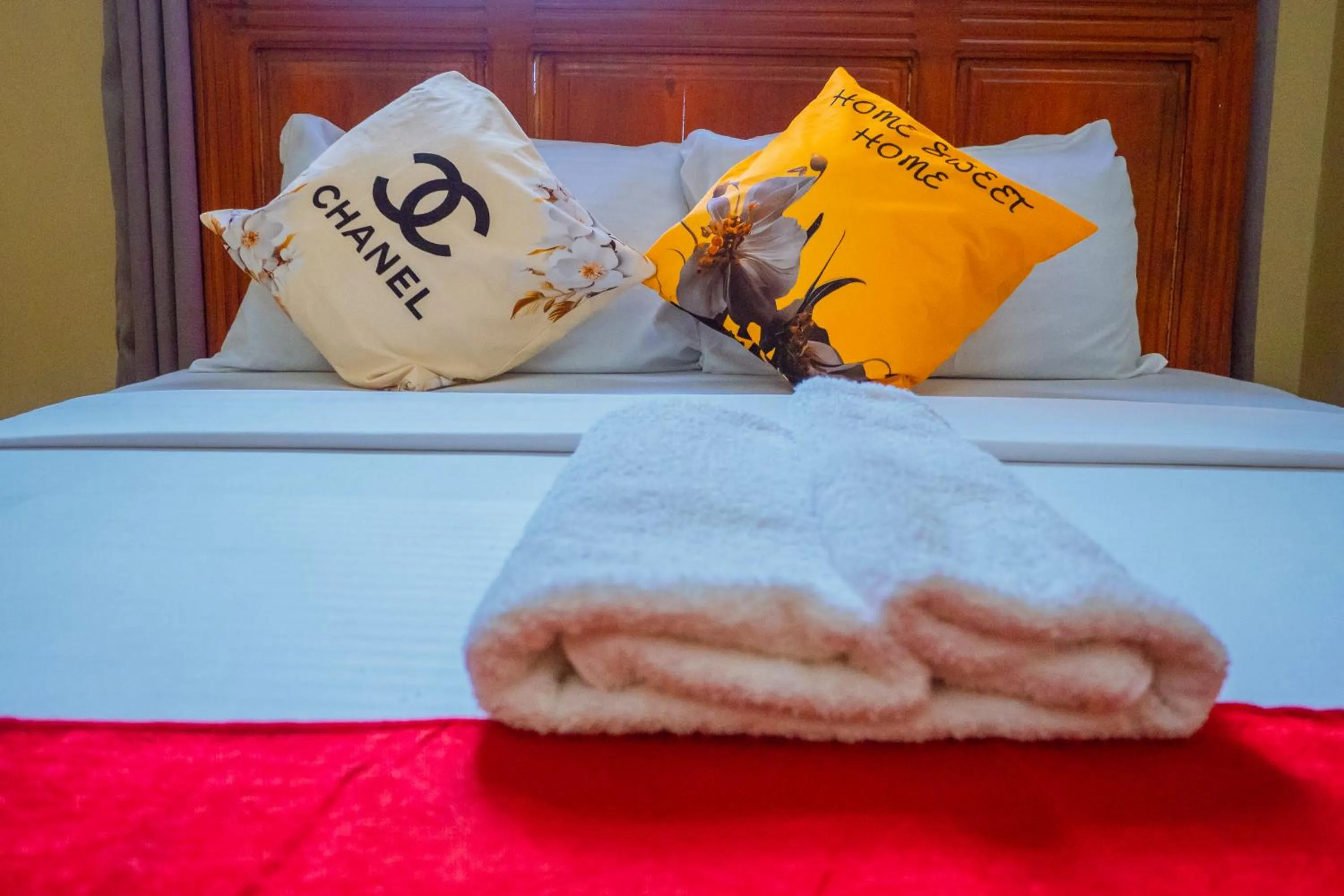 Bed in Villa Deluxe Lodge