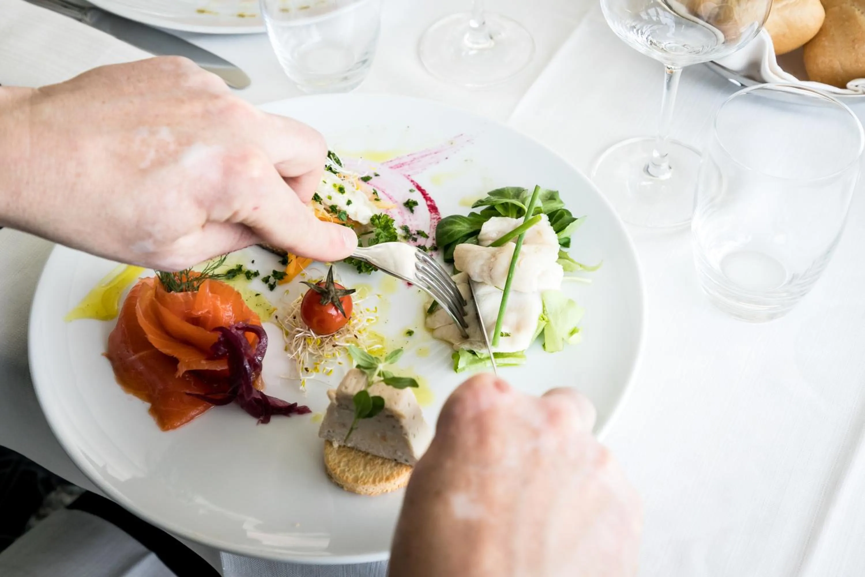 Food close-up in Belvedere