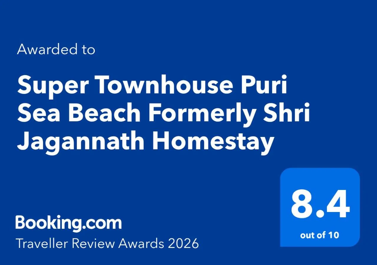 Townhouse Puri Sea Beach Formerly Shri Jagannath Homestay