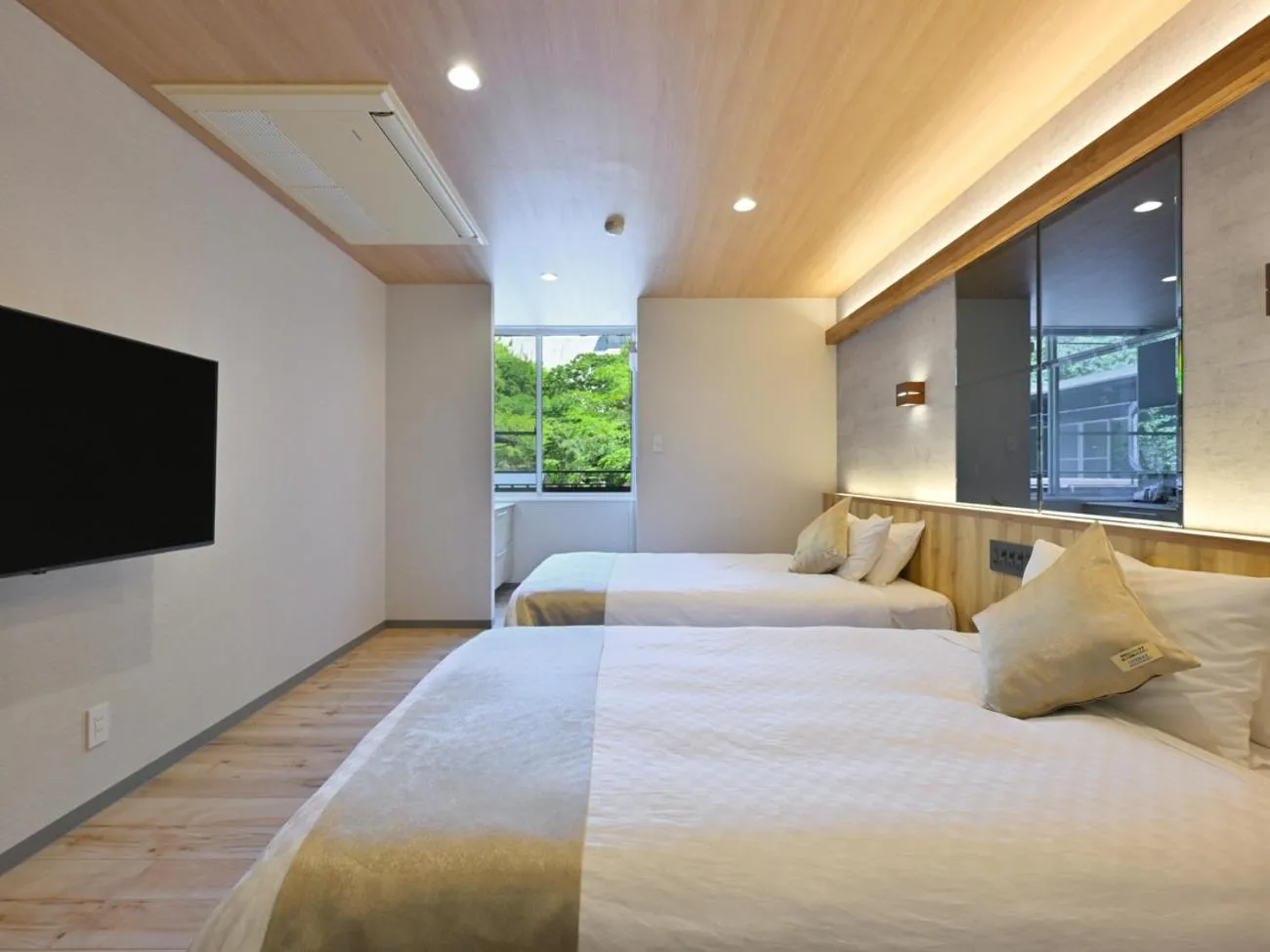 Standard Twin Room with Open-air Bath & Terrace - single occupancy in Livemax Resort Sanuki Shionoe Onsen
