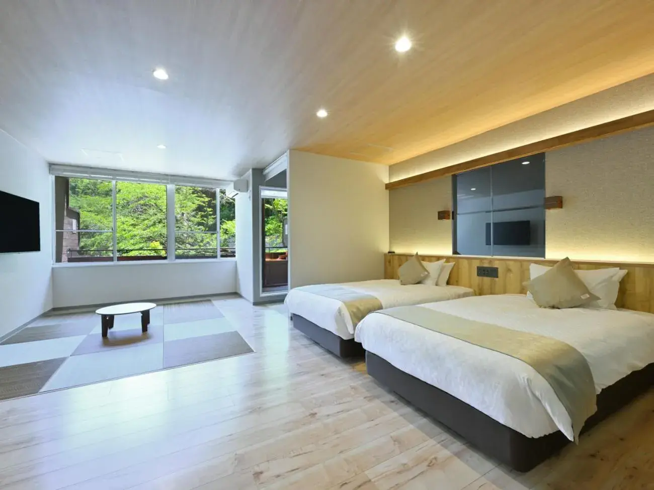 Japanese-Western Classic Junior Suite Room with Open-Air-Bath - single occupancy in Livemax Resort Sanuki Shionoe Onsen Japanese-Western Classic Junior Suite Room with Open-Air-Bath - single occupancy in Livemax Resort Sanuki Shionoe Onsen