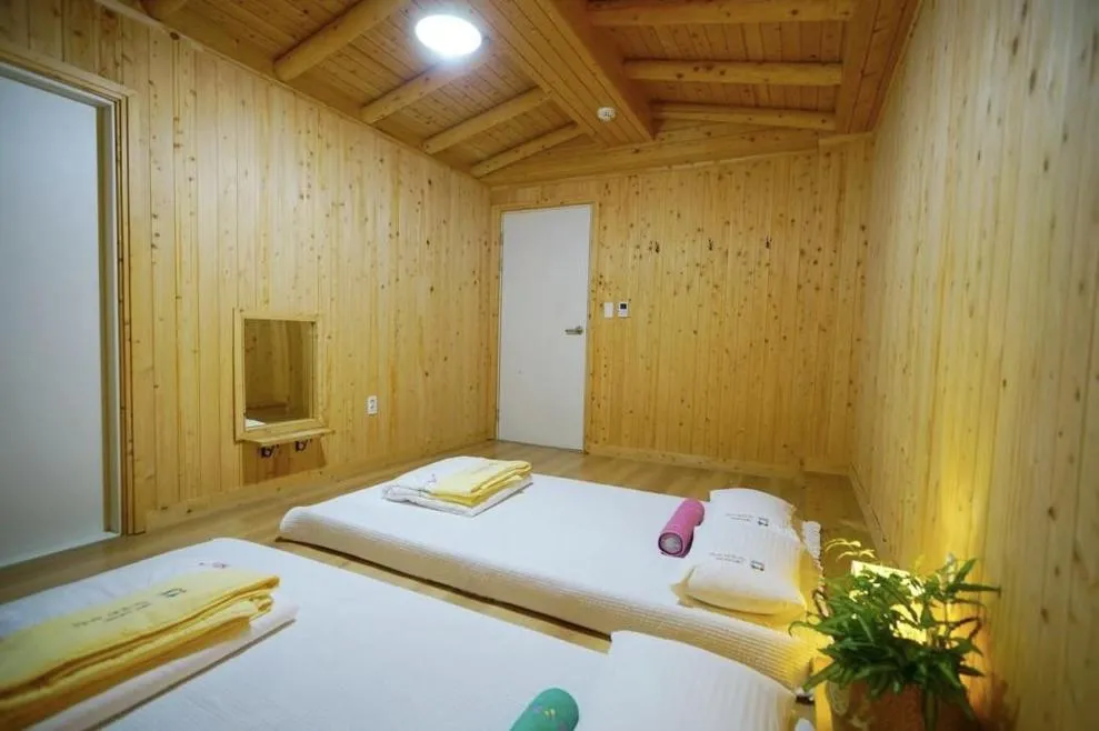 Bed in Millennial Morning Hanok Jeonju