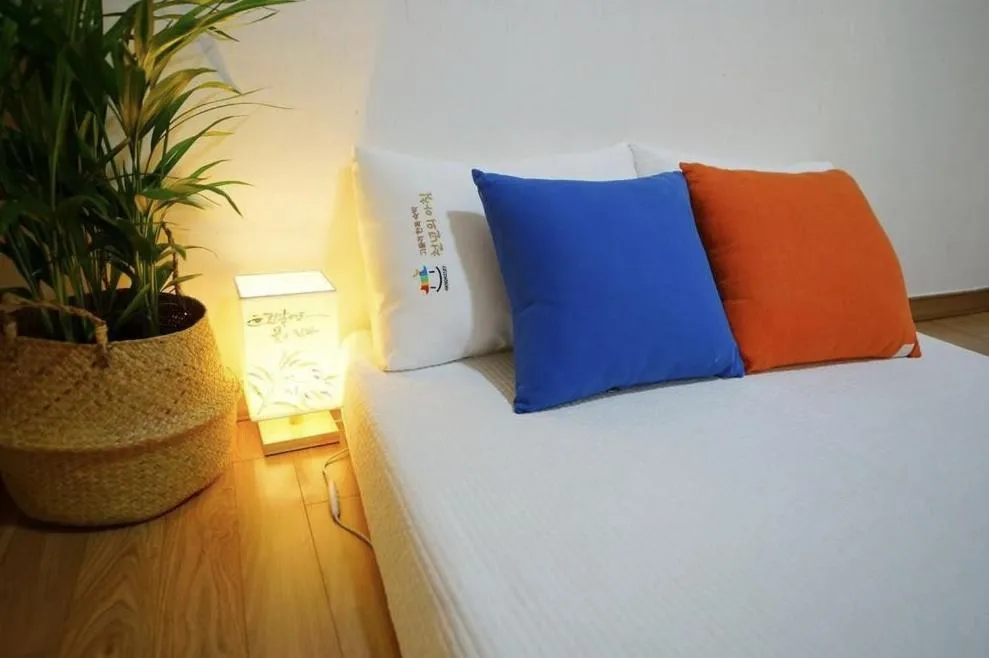 Bed in Millennial Morning Hanok Jeonju