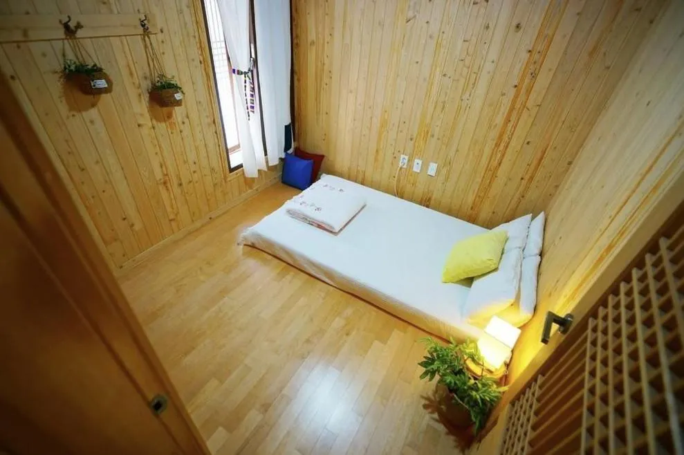 Bed in Millennial Morning Hanok Jeonju