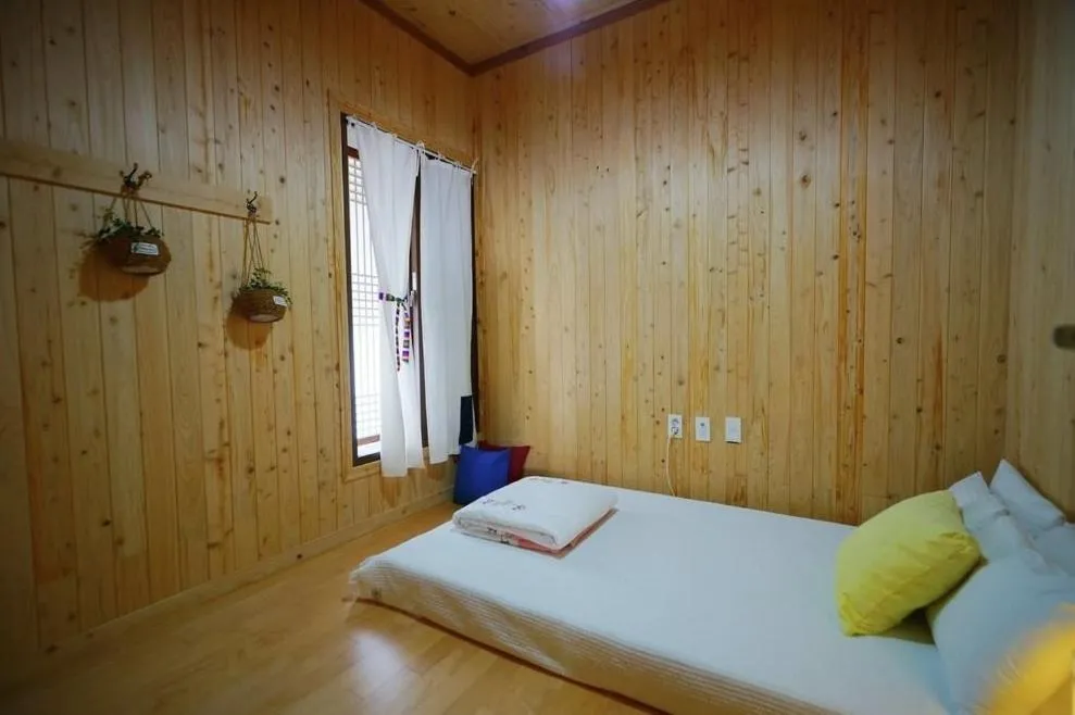 Bed in Millennial Morning Hanok Jeonju