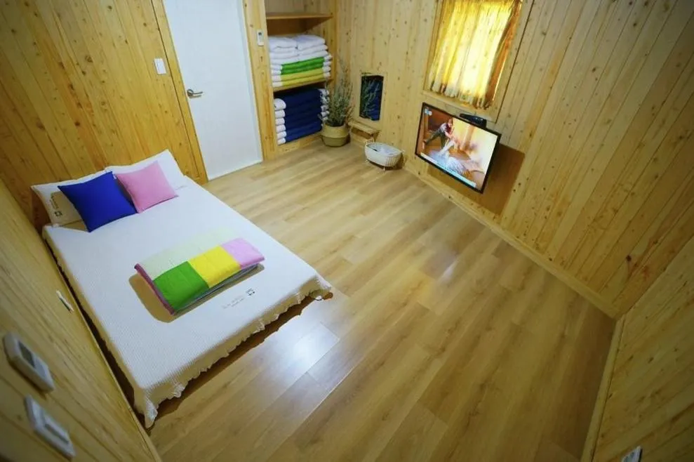 Bed in Millennial Morning Hanok Jeonju