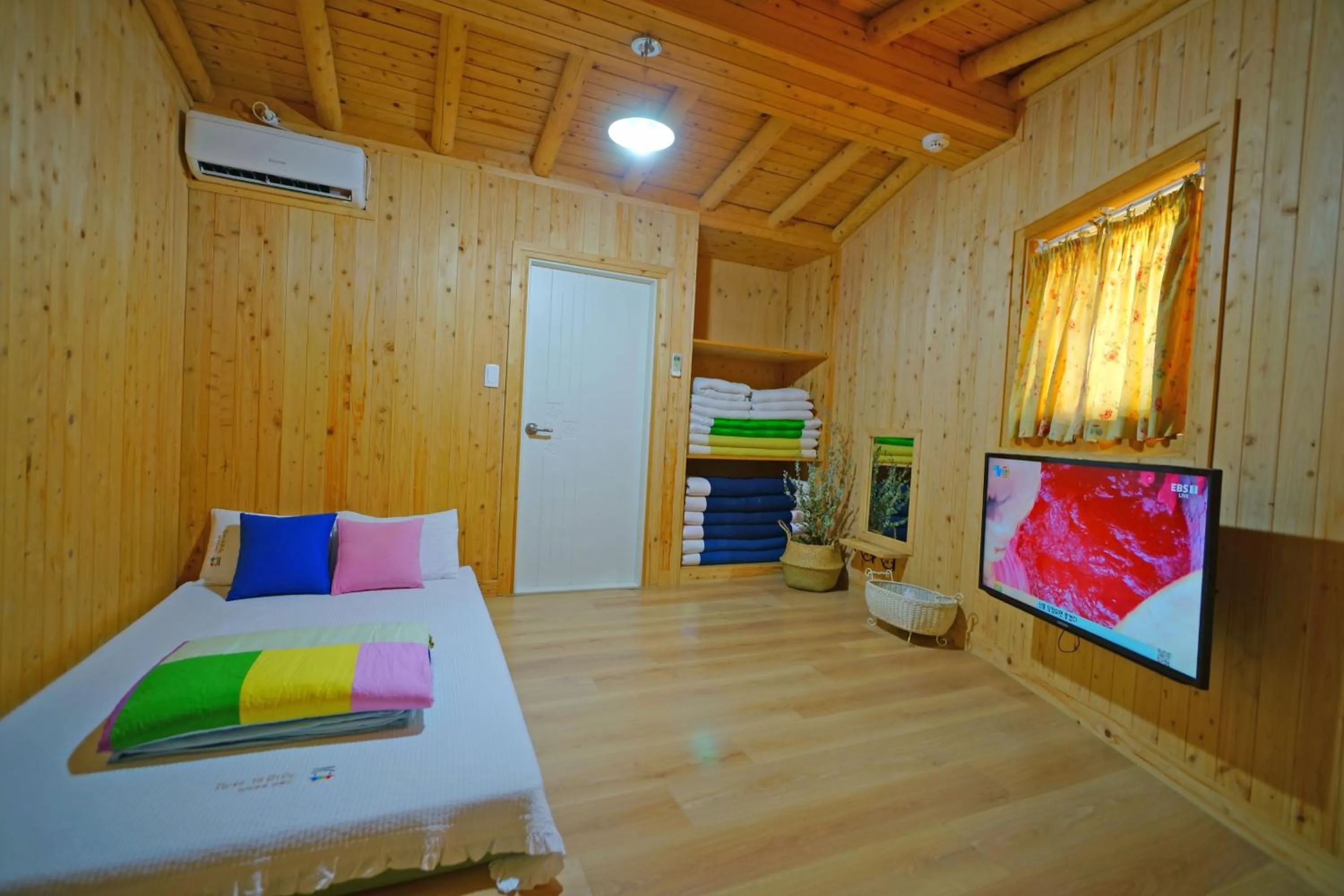 Bed in Millennial Morning Hanok Jeonju
