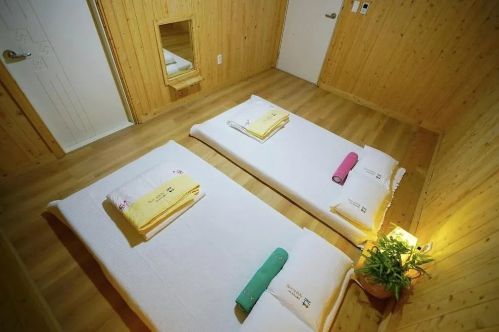 Bed in Millennial Morning Hanok Jeonju