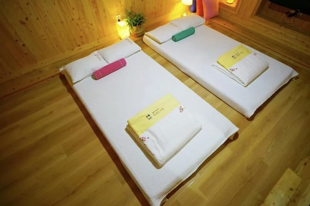 Bed in Millennial Morning Hanok Jeonju