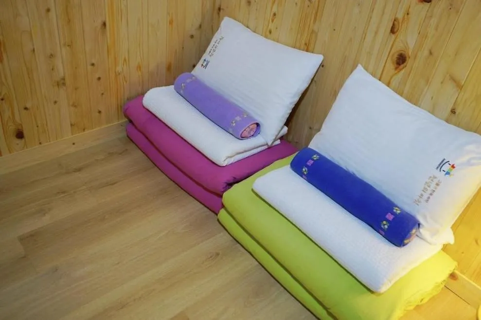 Bed in Millennial Morning Hanok Jeonju