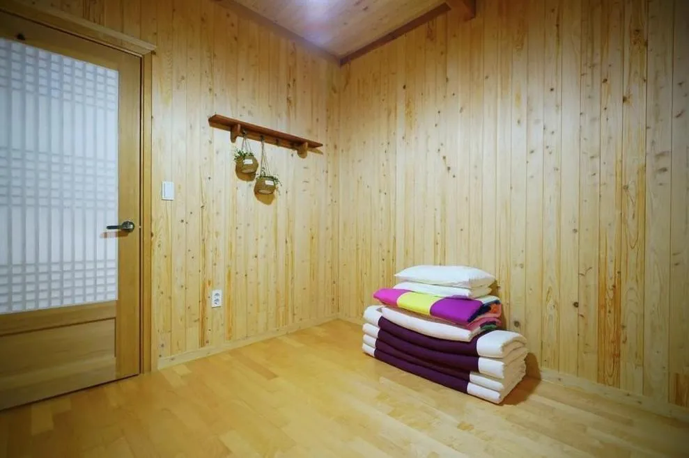 Bed in Millennial Morning Hanok Jeonju
