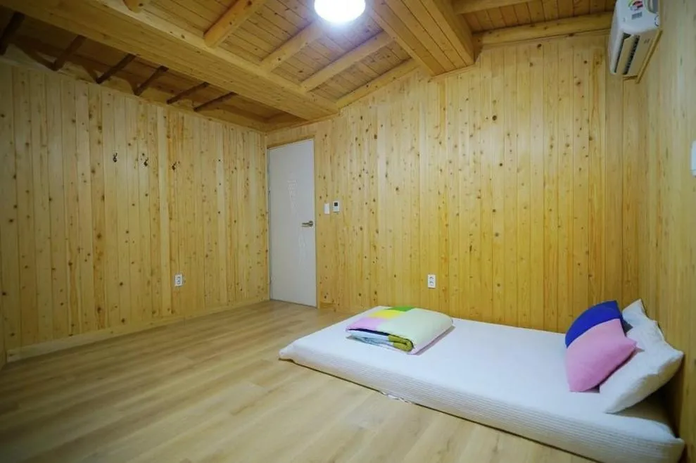Bed in Millennial Morning Hanok Jeonju