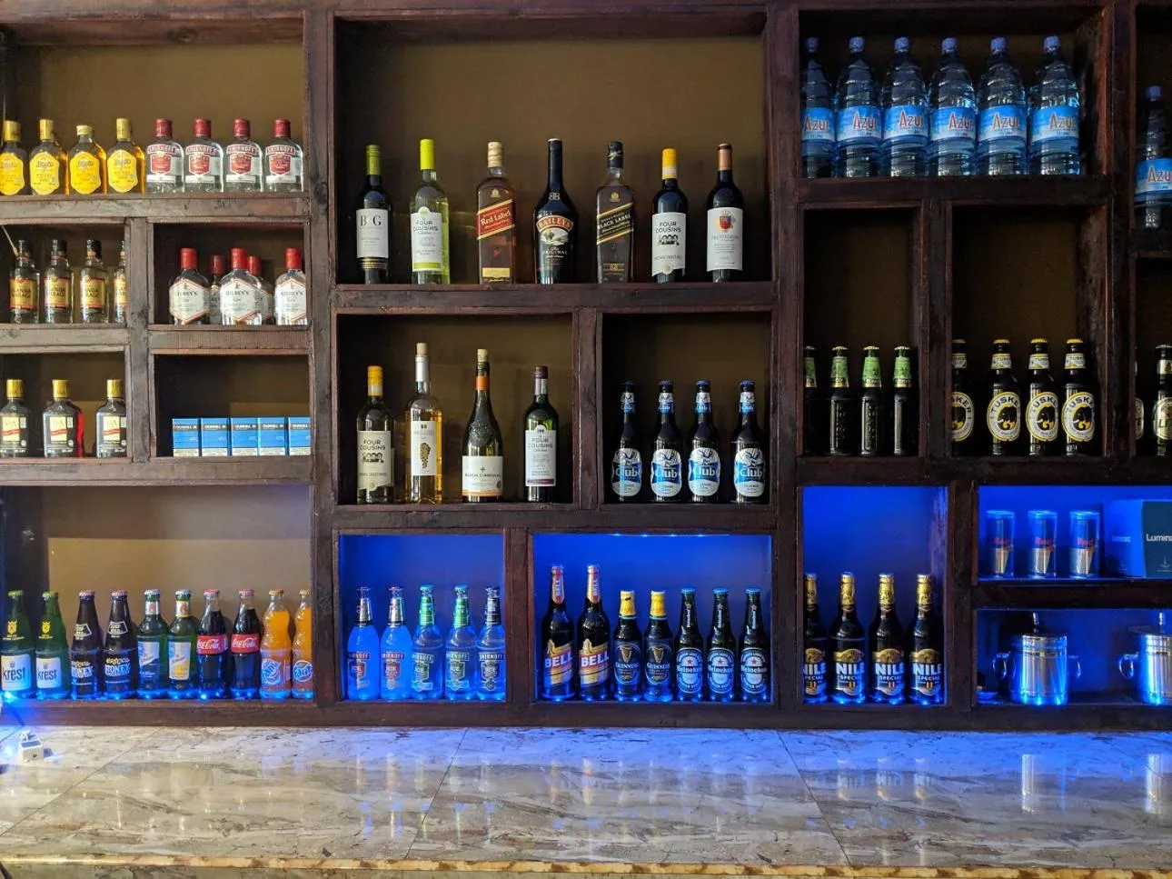 Lounge or bar in Prestige Hotel Suites