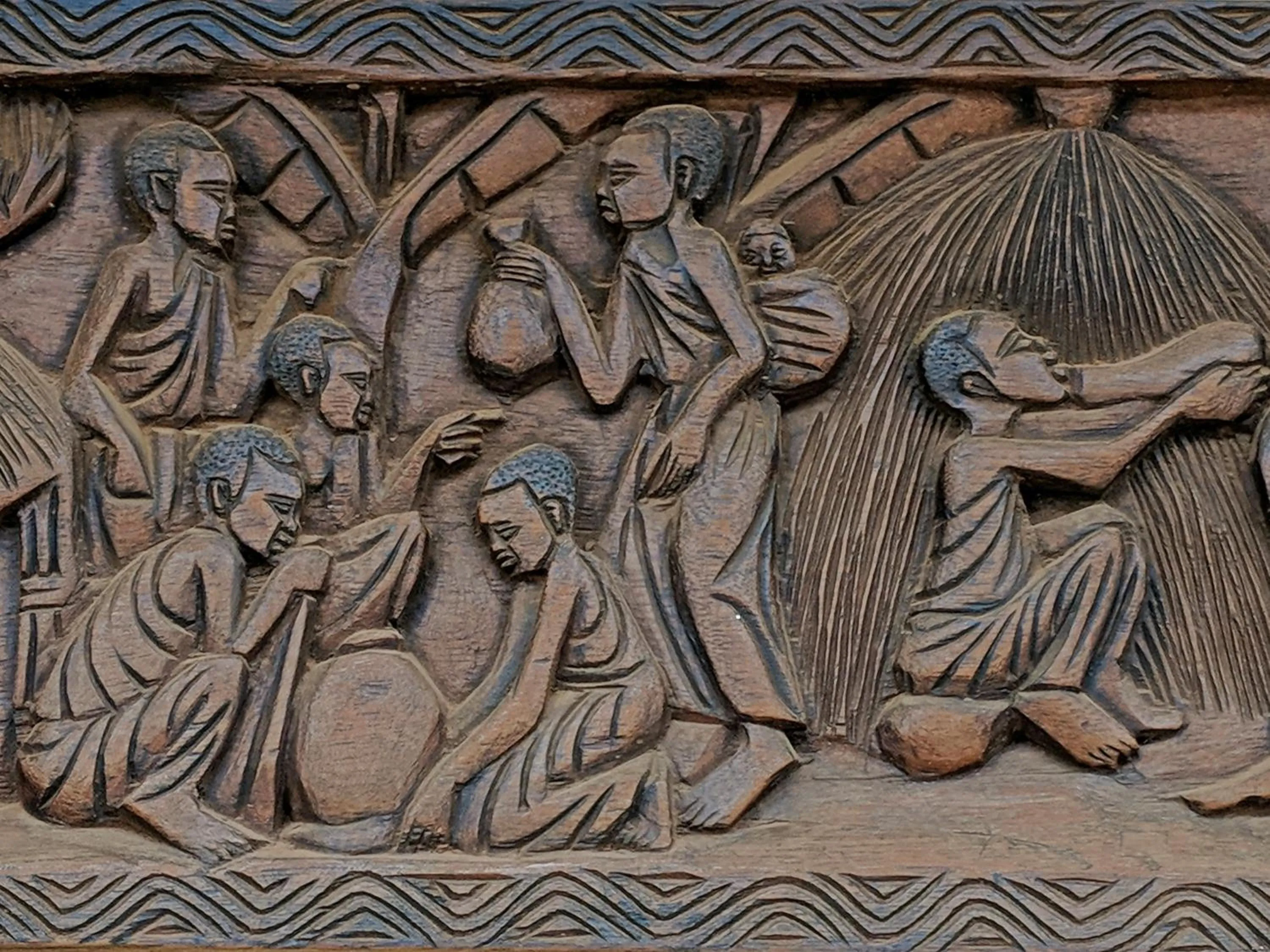 Decorative detail in Prestige Hotel Suites