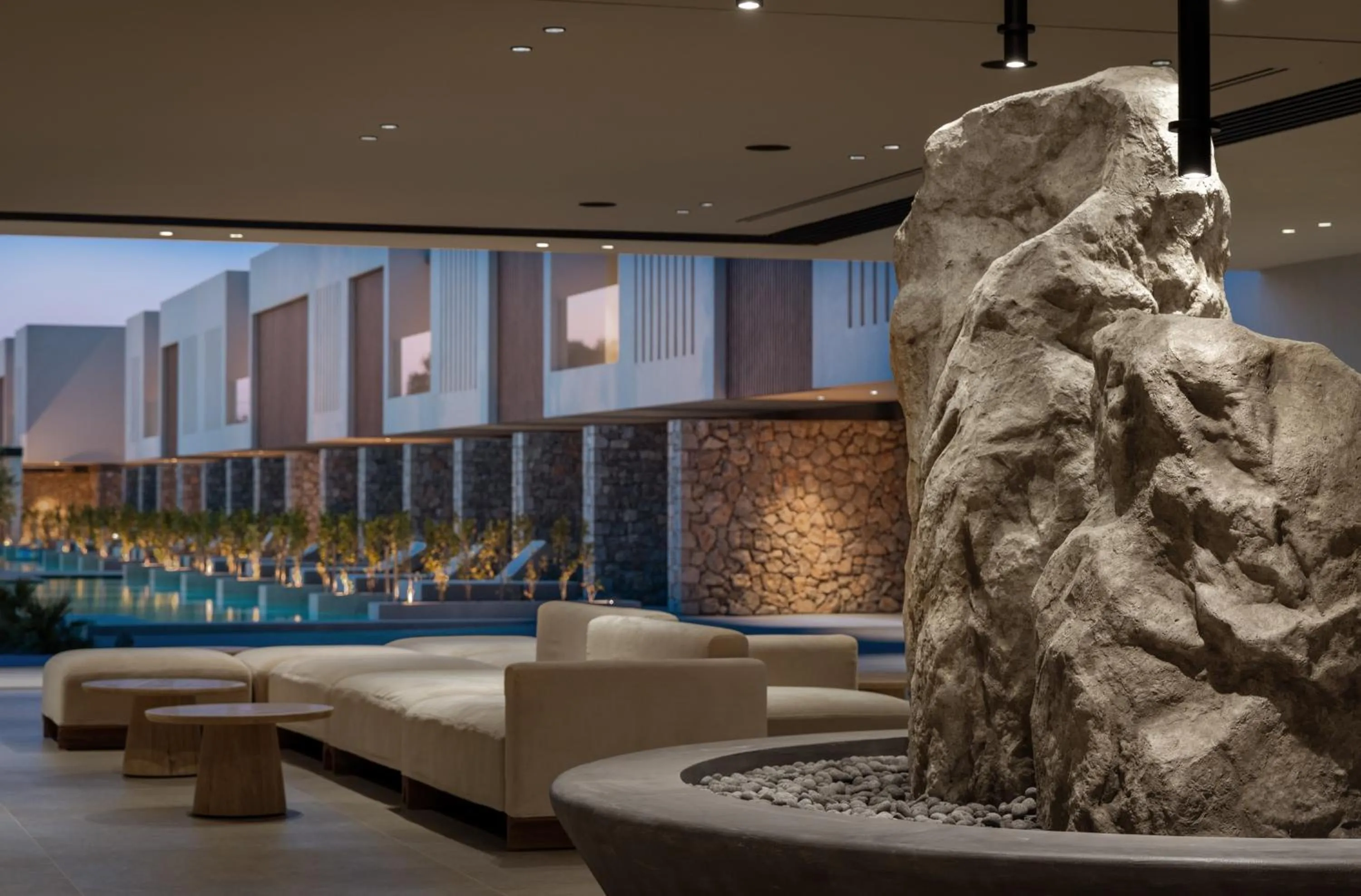 Lobby or reception in Mosay All Suite Hotel