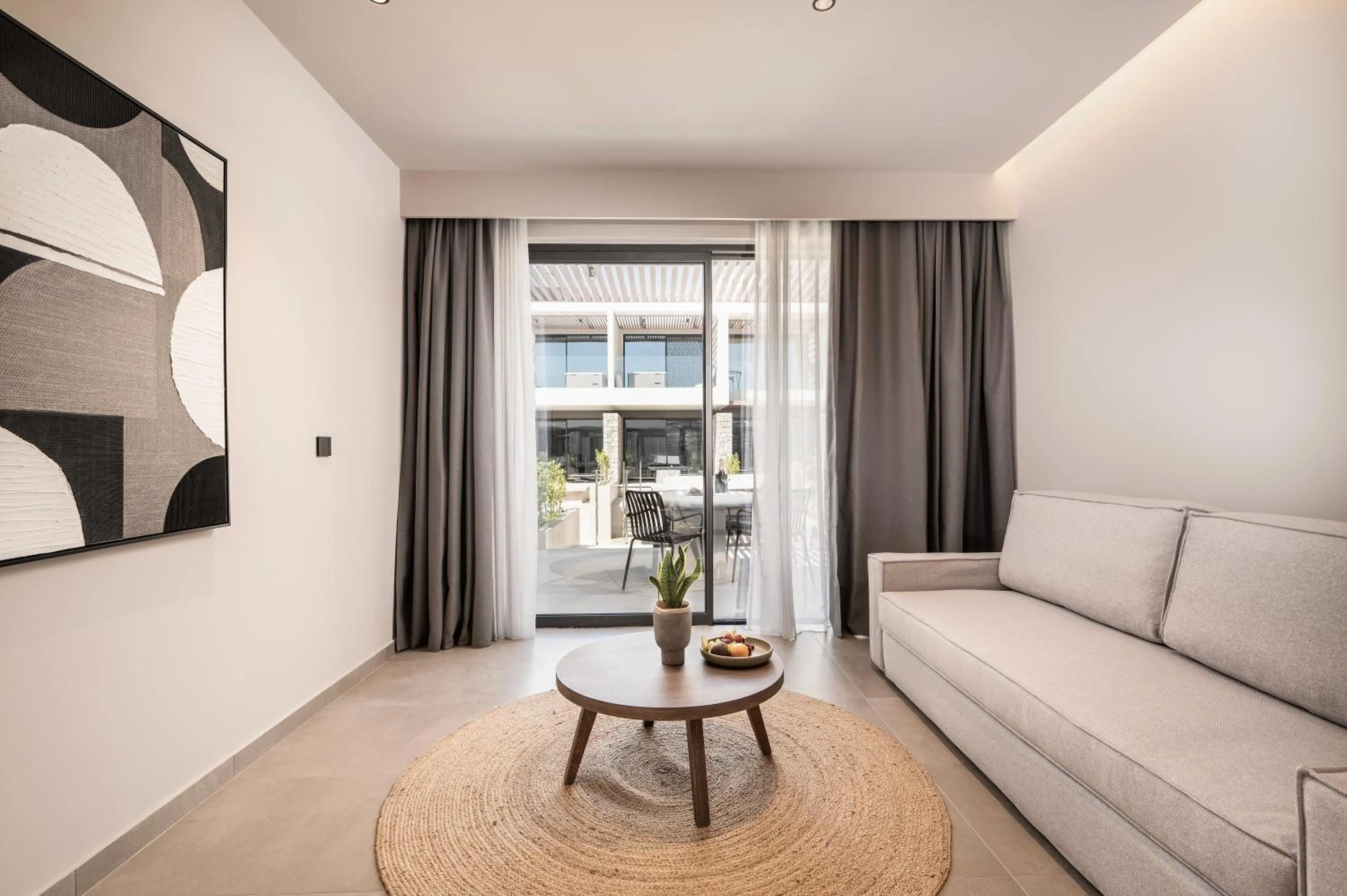 Seating area in Mosay All Suite Hotel