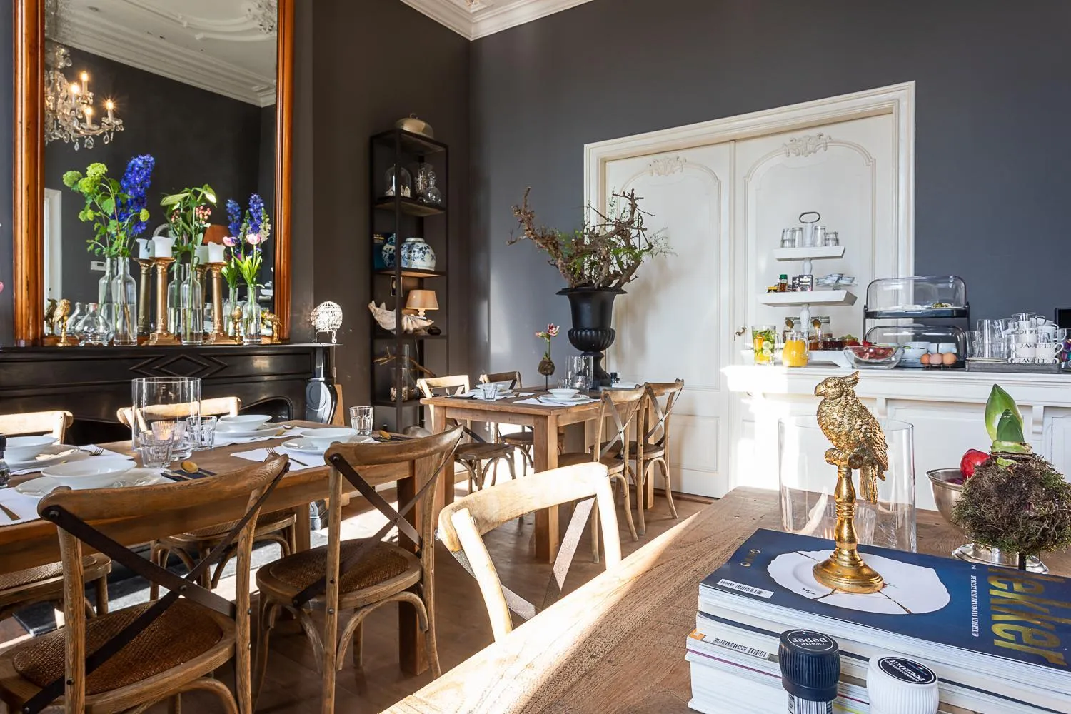 Breakfast in B&B Parijs aan de Kaai