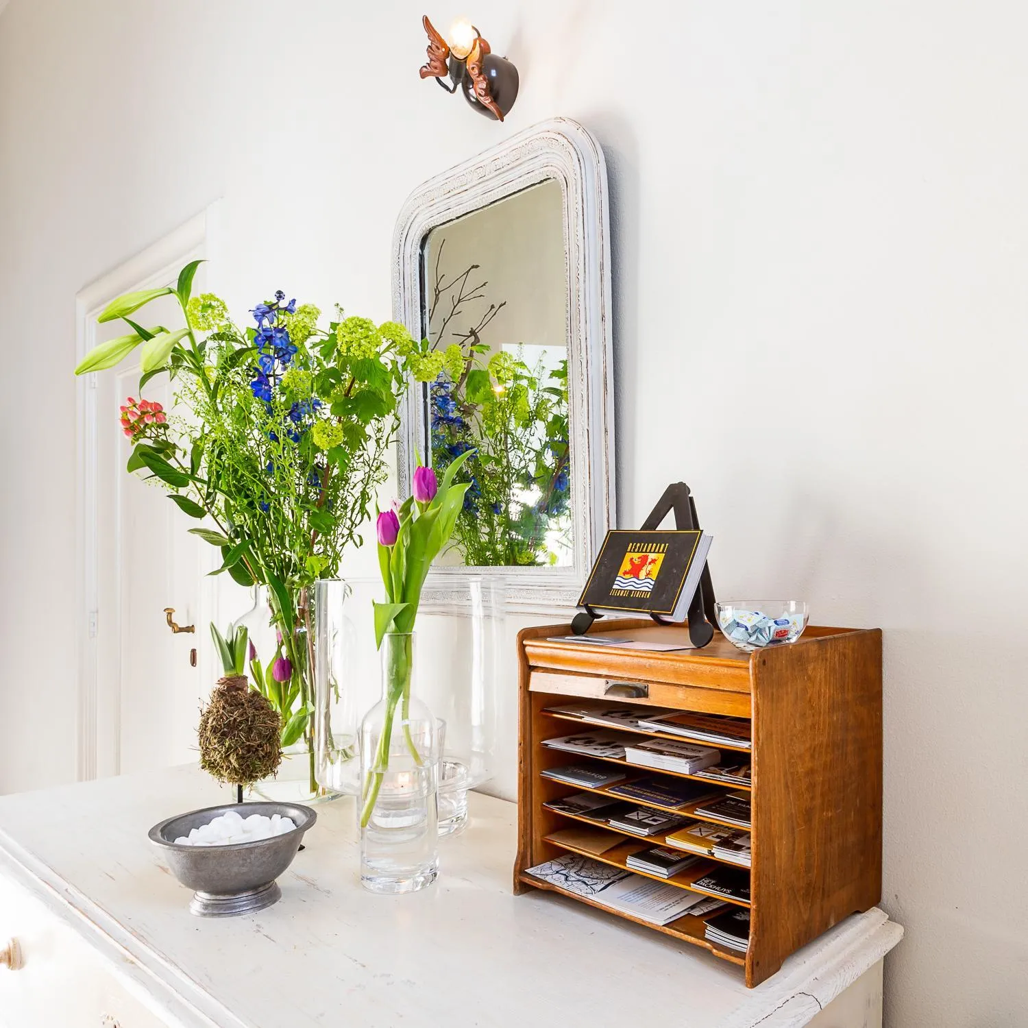 Decorative detail in B&B Parijs aan de Kaai