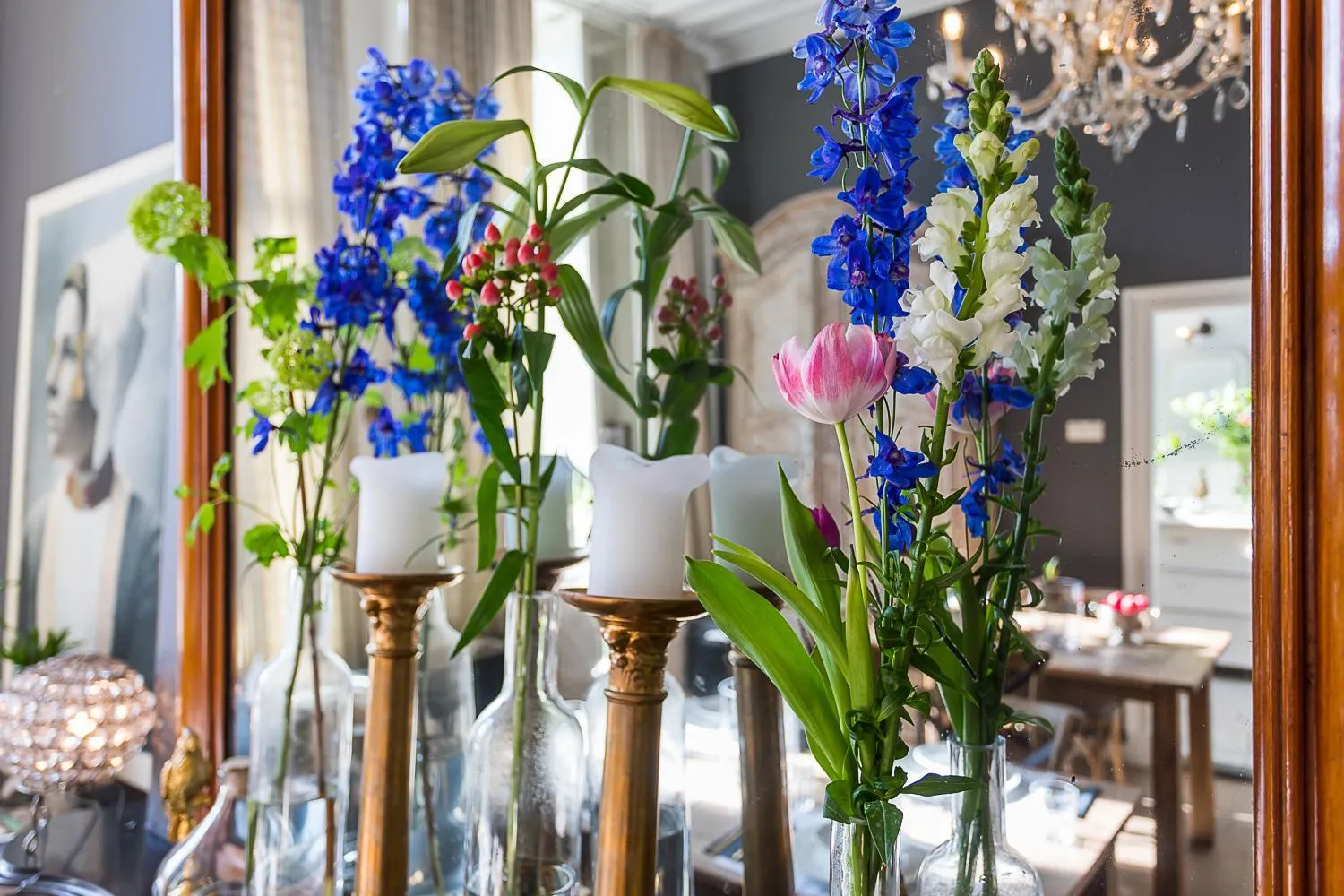 Decorative detail in B&B Parijs aan de Kaai