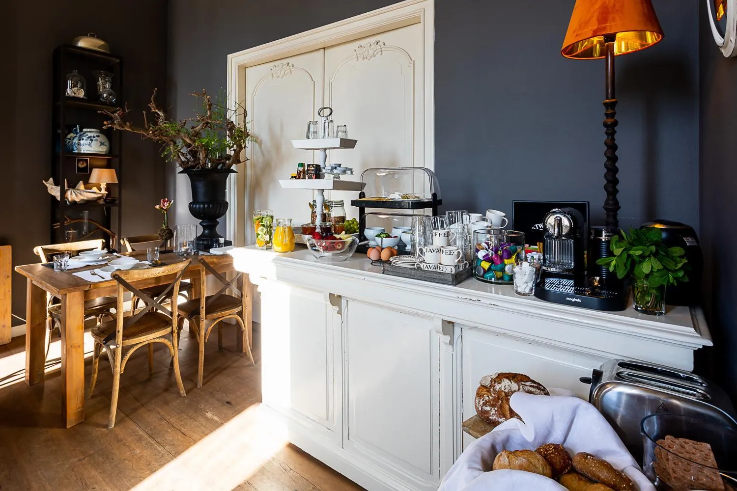 Breakfast in B&B Parijs aan de Kaai