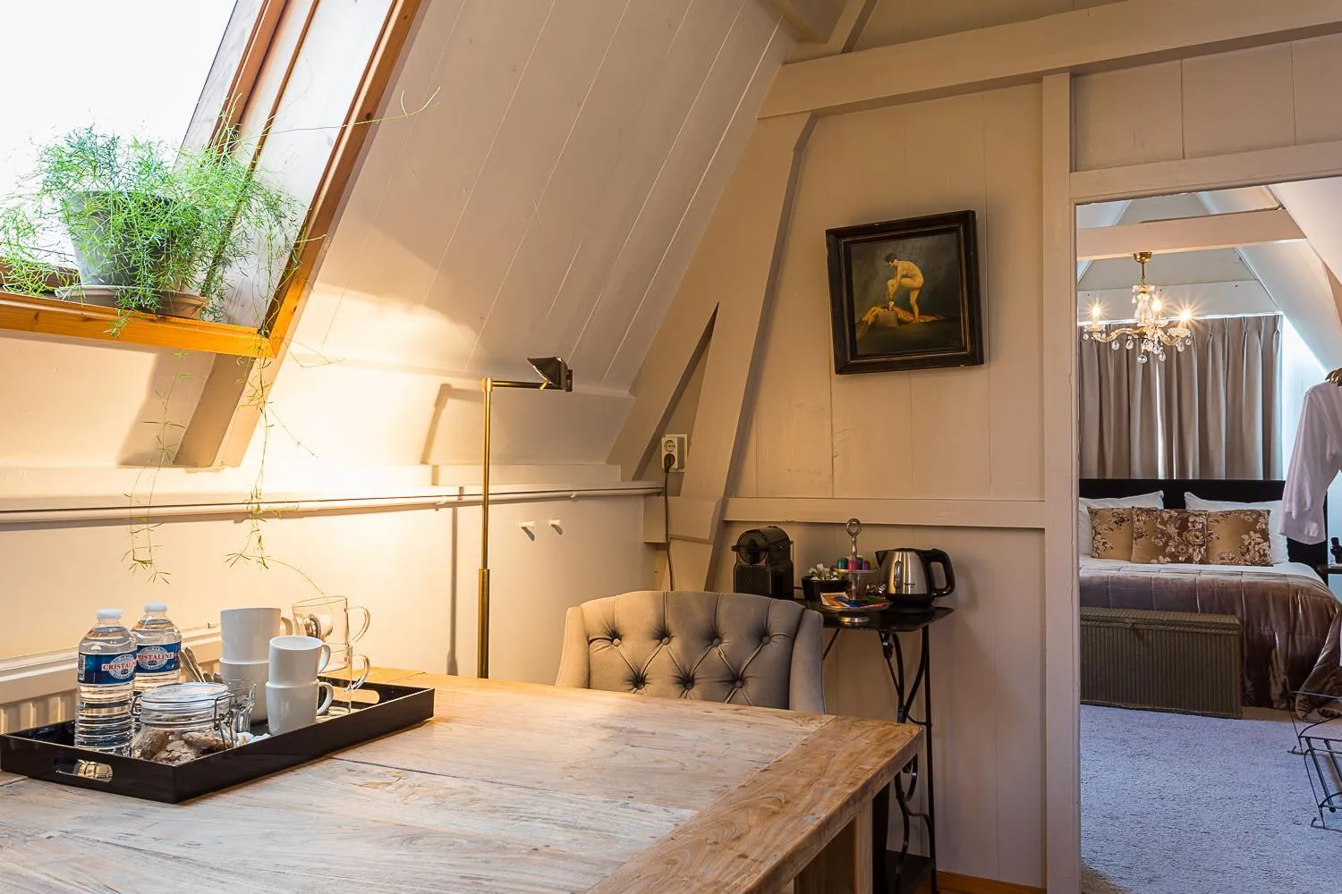 Bedroom in B&B Parijs aan de Kaai