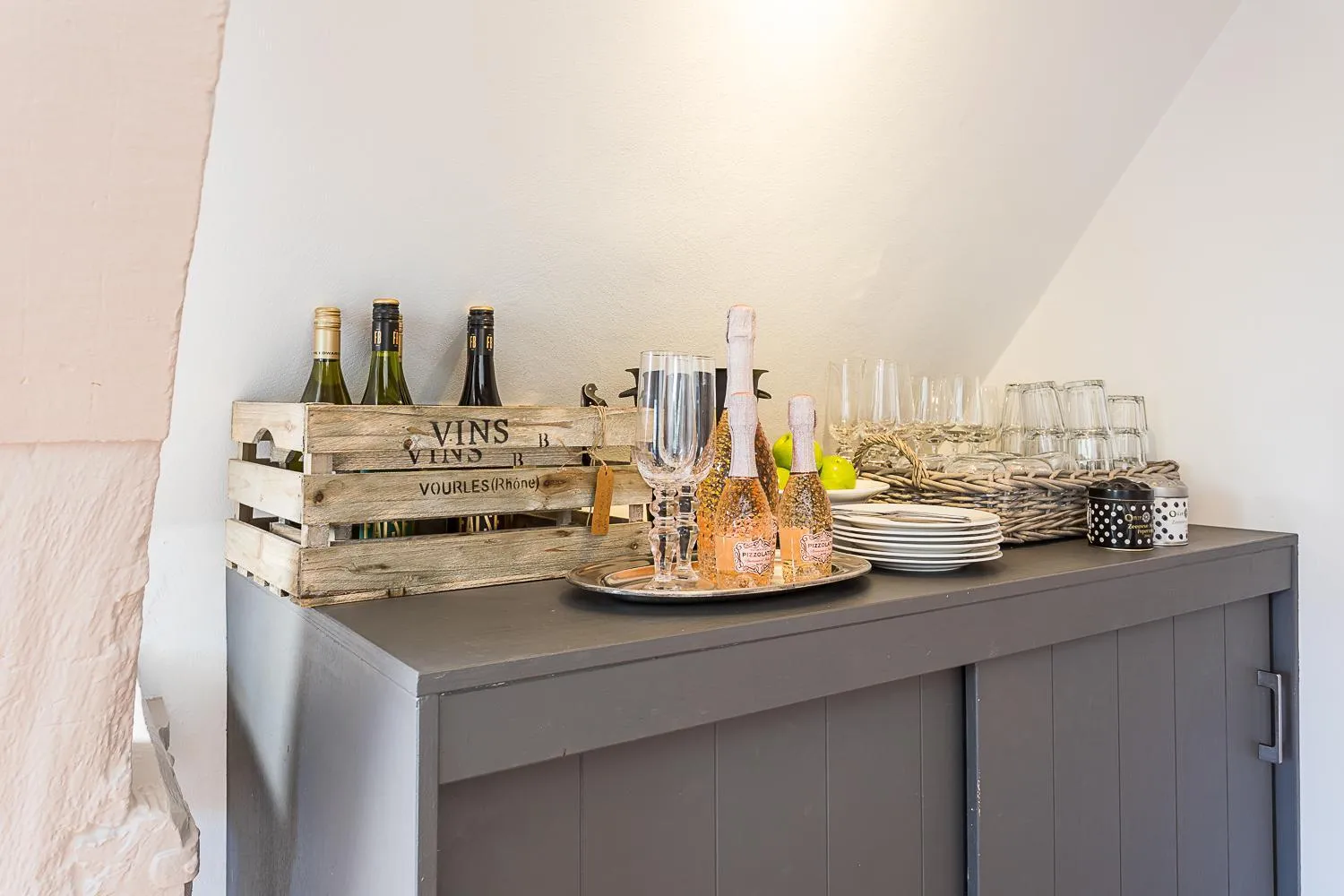 Decorative detail in B&B Parijs aan de Kaai