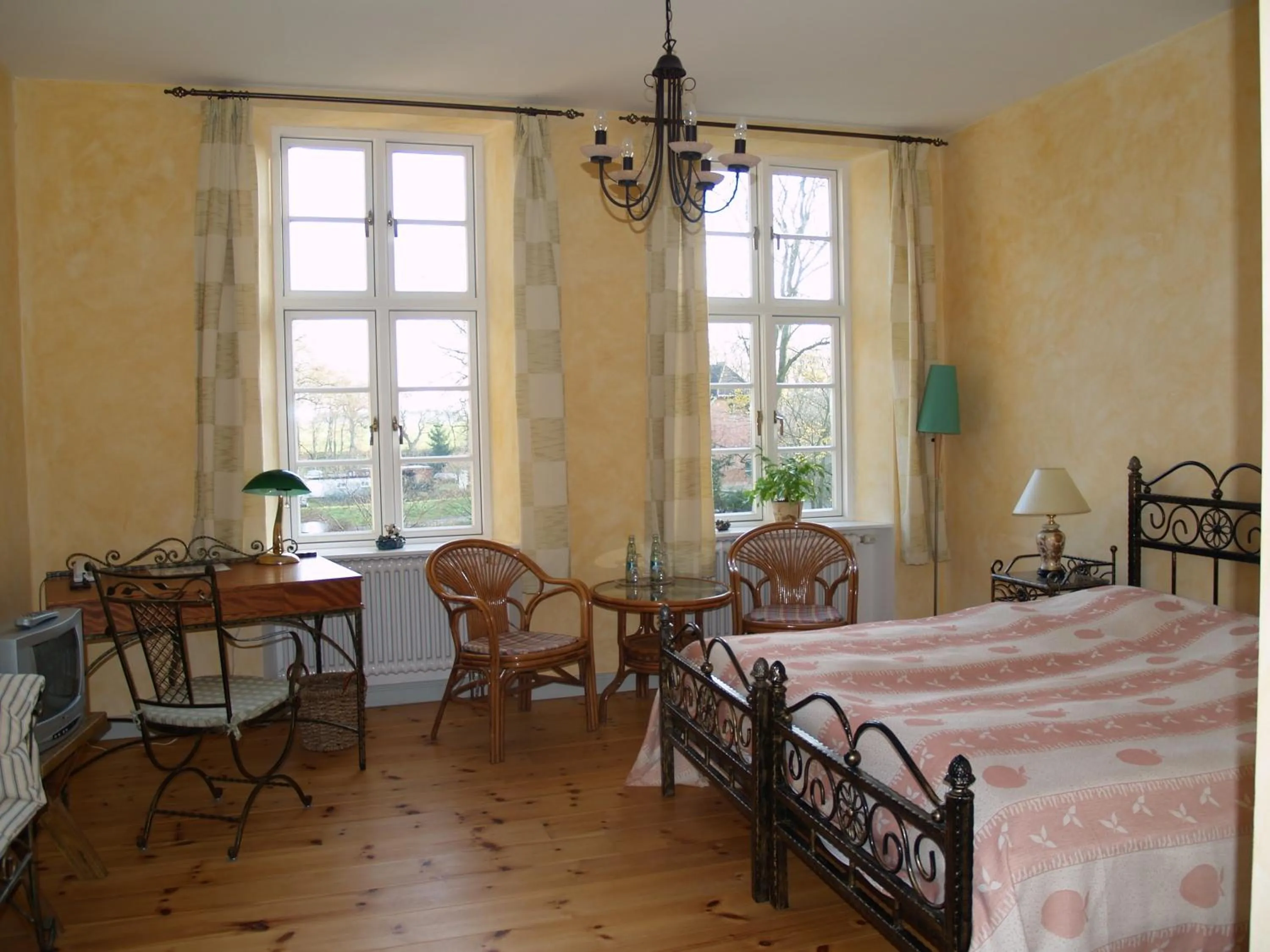 Bed in Landhaus Schloss Kölzow