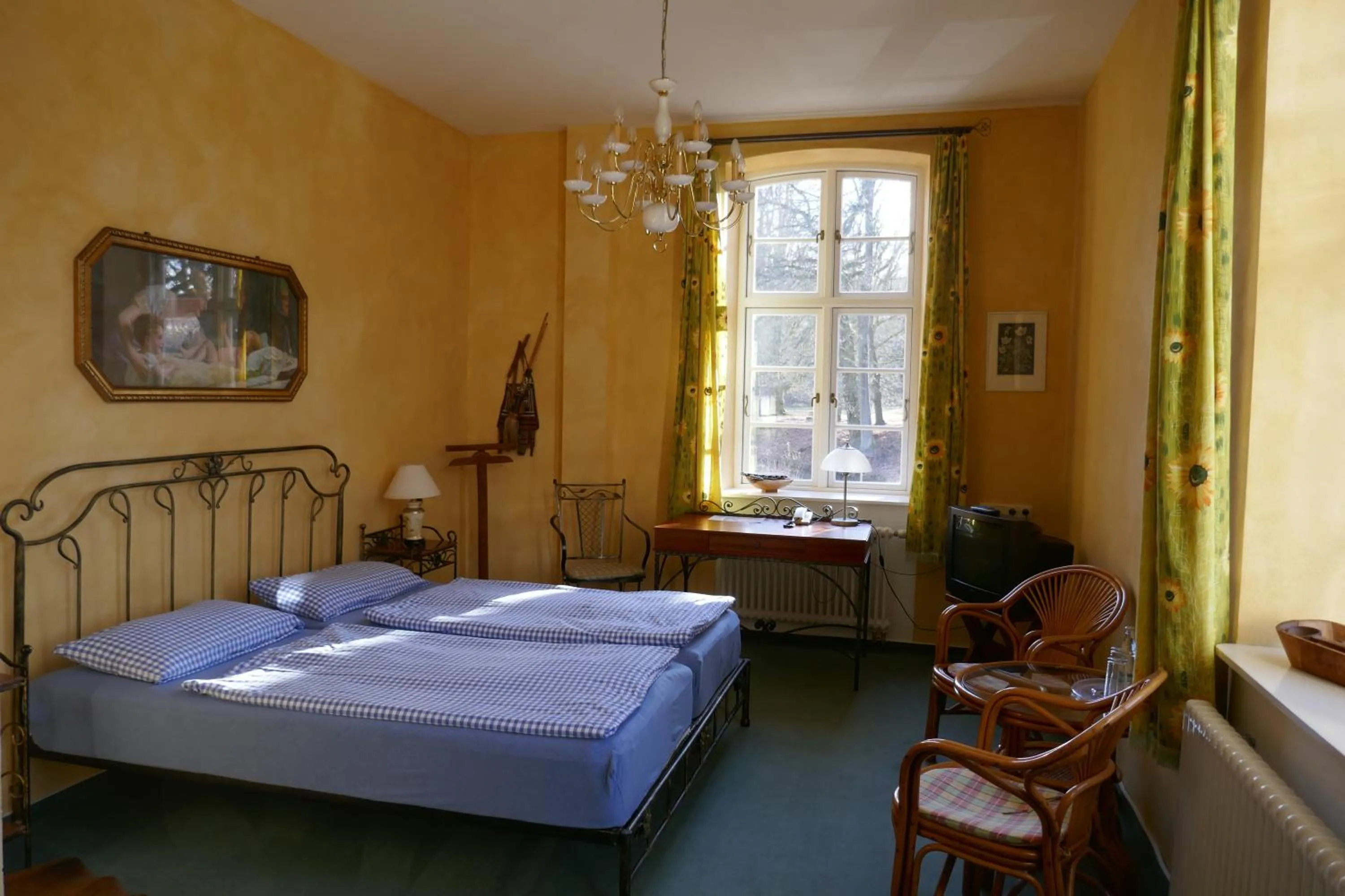 Bed in Landhaus Schloss Kölzow